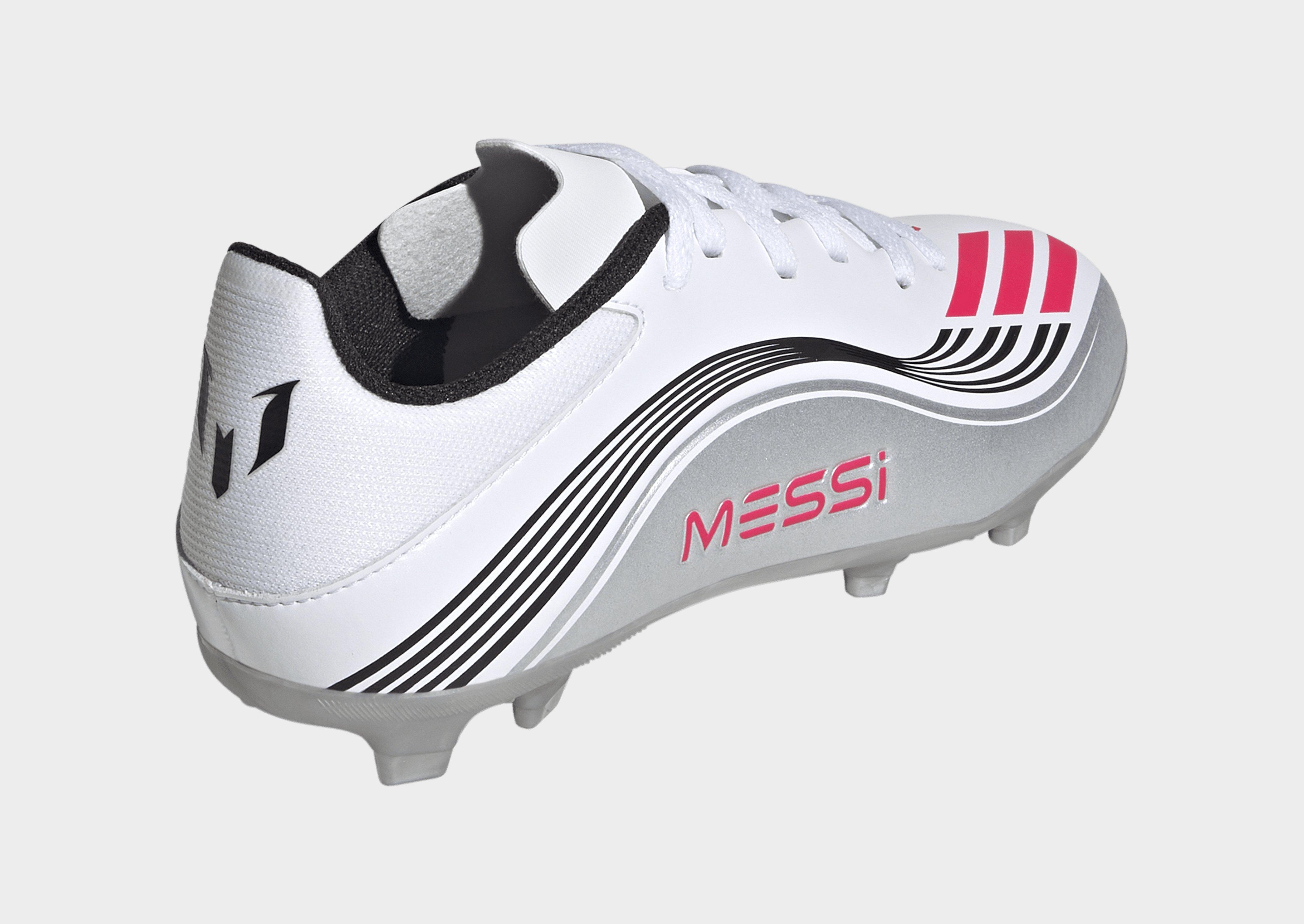 adidas Bota F50 Messi League para césped natural seco / multisuperficie (infantil)