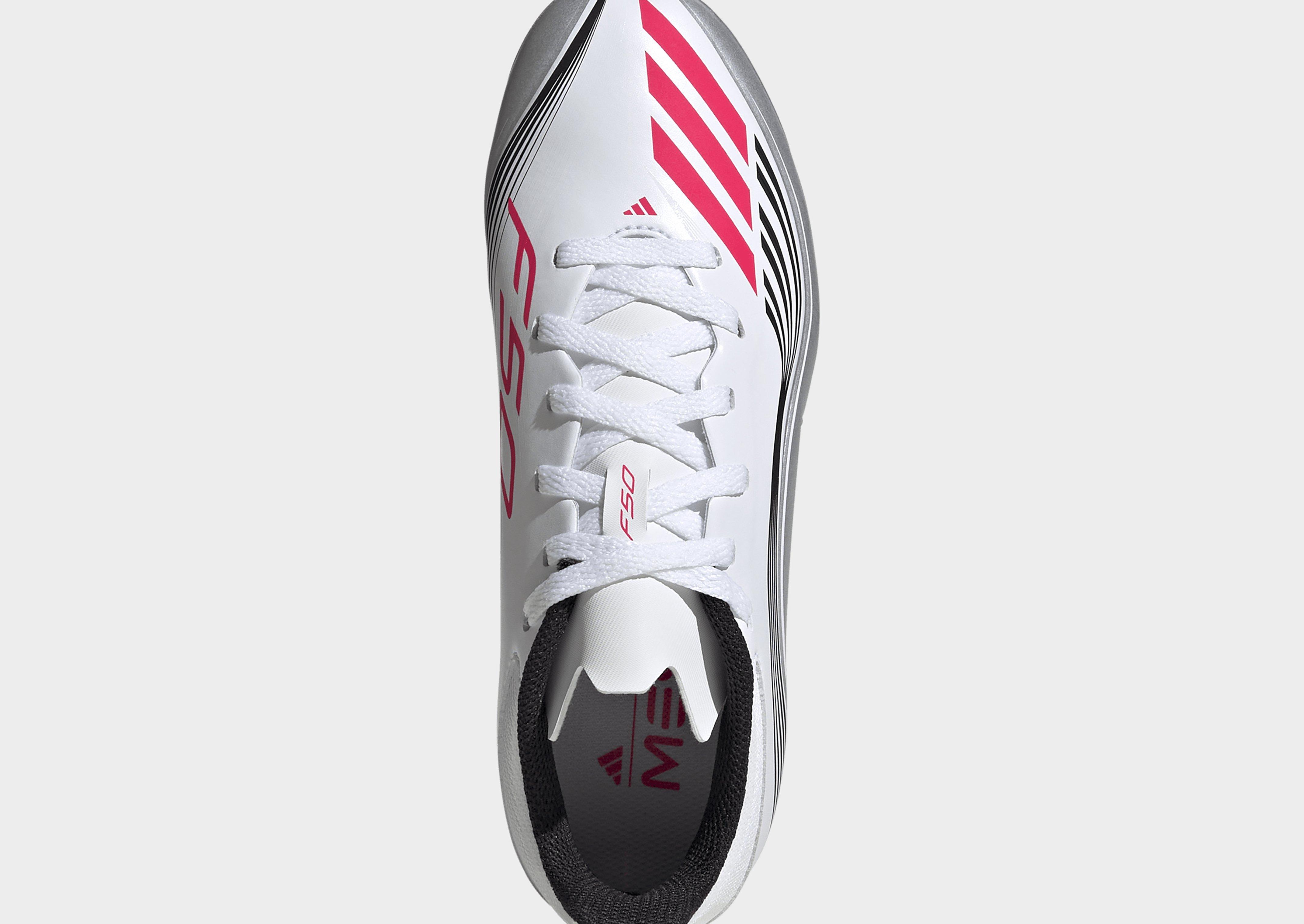 adidas Bota F50 Messi League para césped natural seco / multisuperficie (infantil)