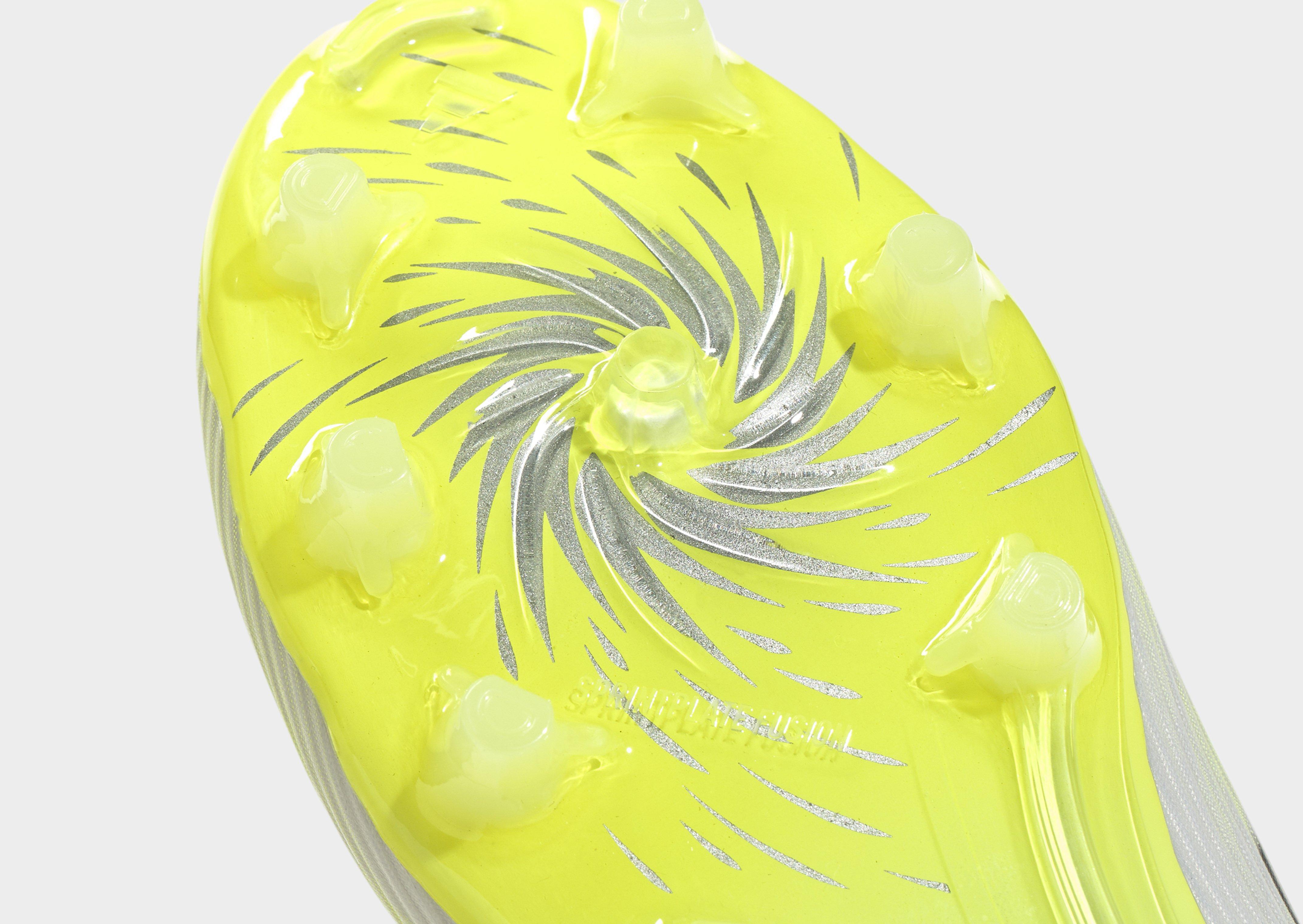 adidas Bota de fútbol de media caña F50 SPARKFUSION LEAGUE para césped natural seco/césped artificial (Mujer)