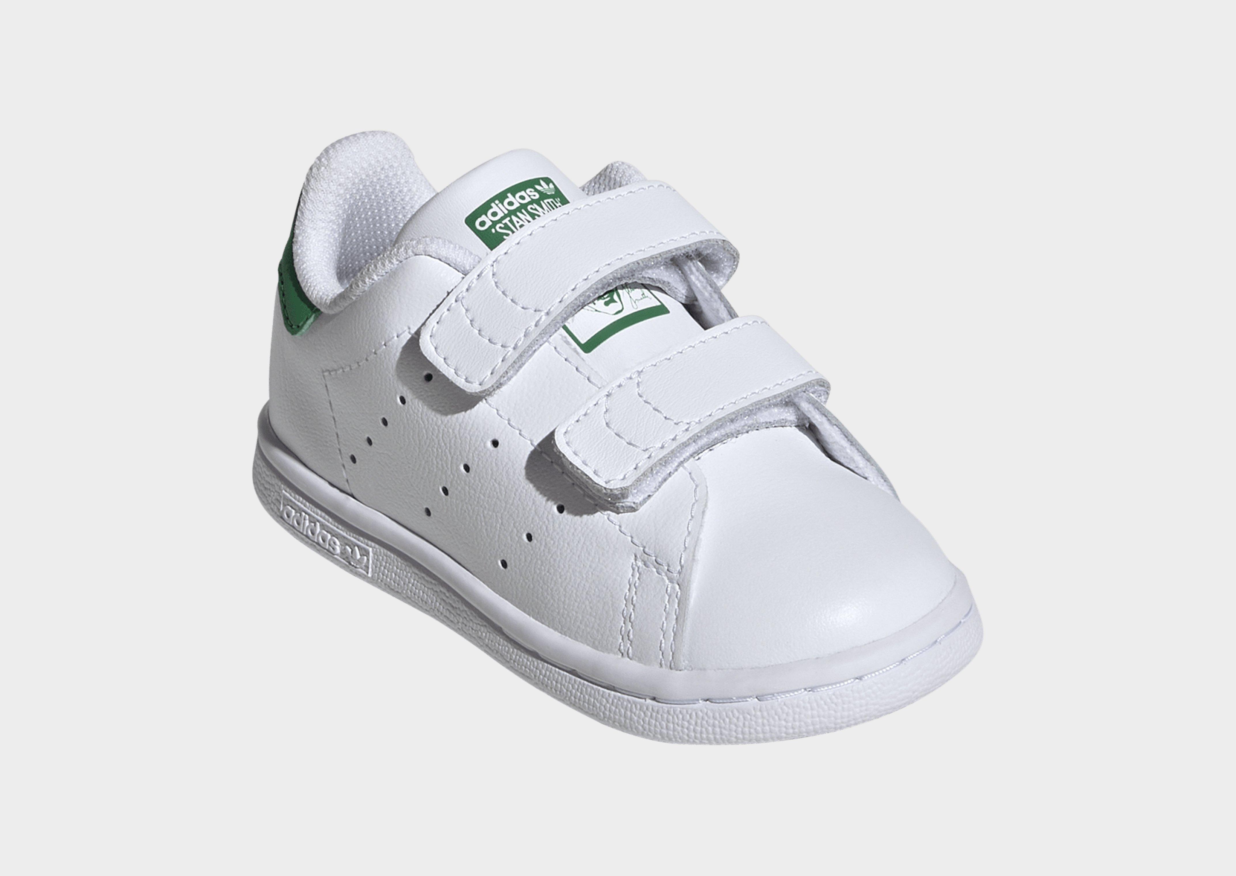 adidas Chaussure Stan Smith fermeture confortable Enfants Vert JD Sports France