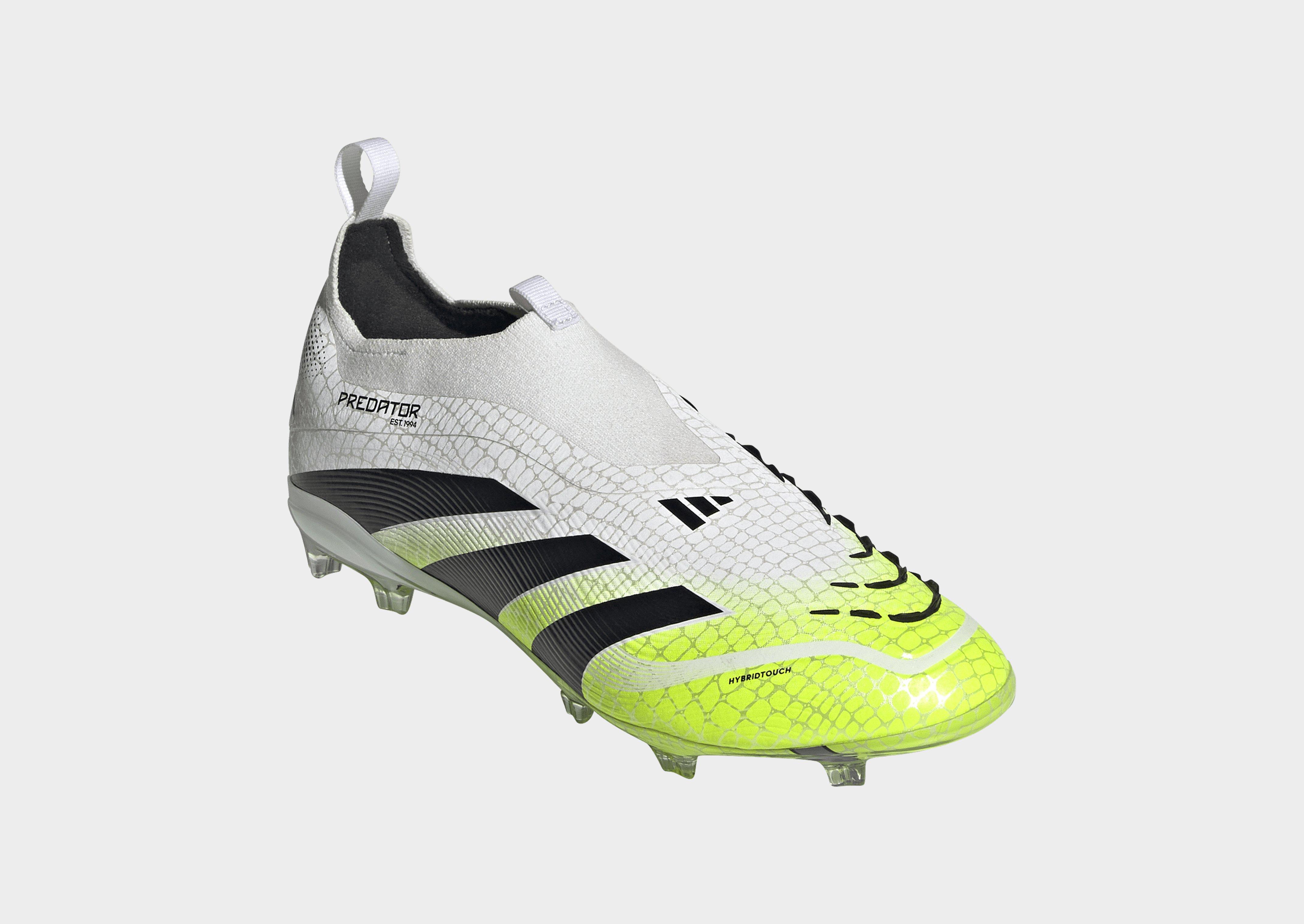 adidas Predator Elite Laceless Kids Fußballschuh für feste Böden