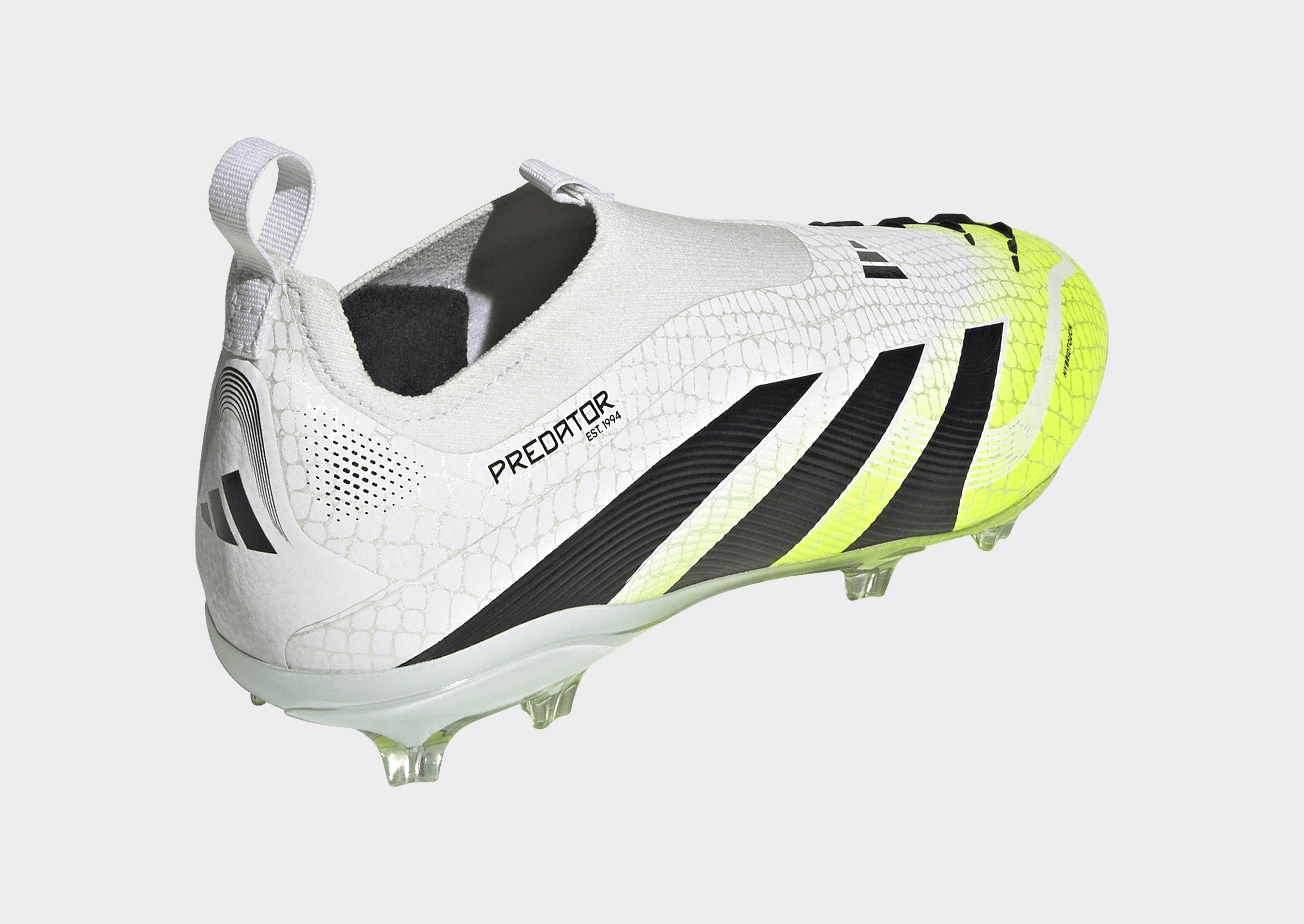 adidas Predator Elite Laceless Kids Fußballschuh für feste Böden