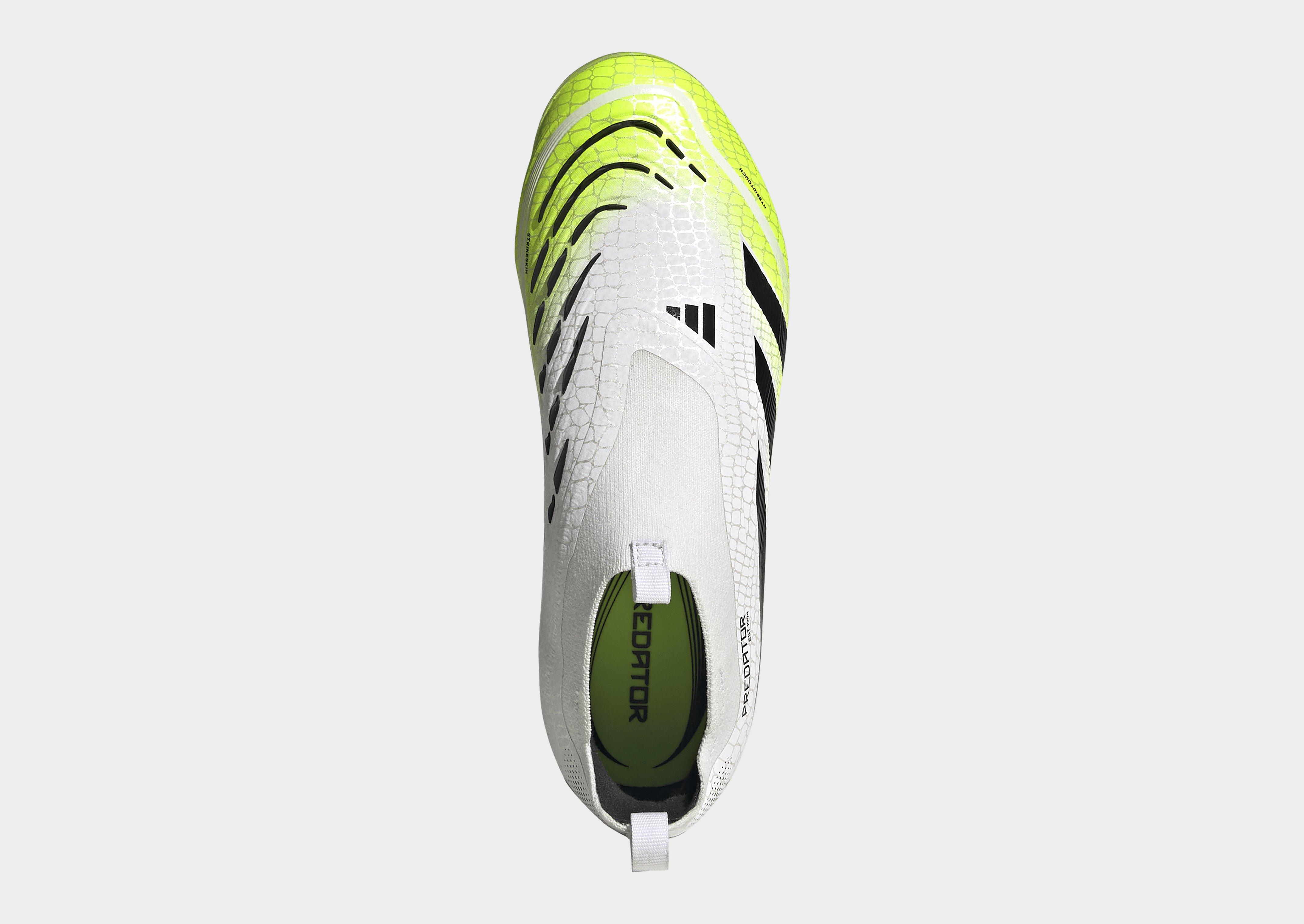 adidas Predator Elite Laceless Kids Fußballschuh für feste Böden