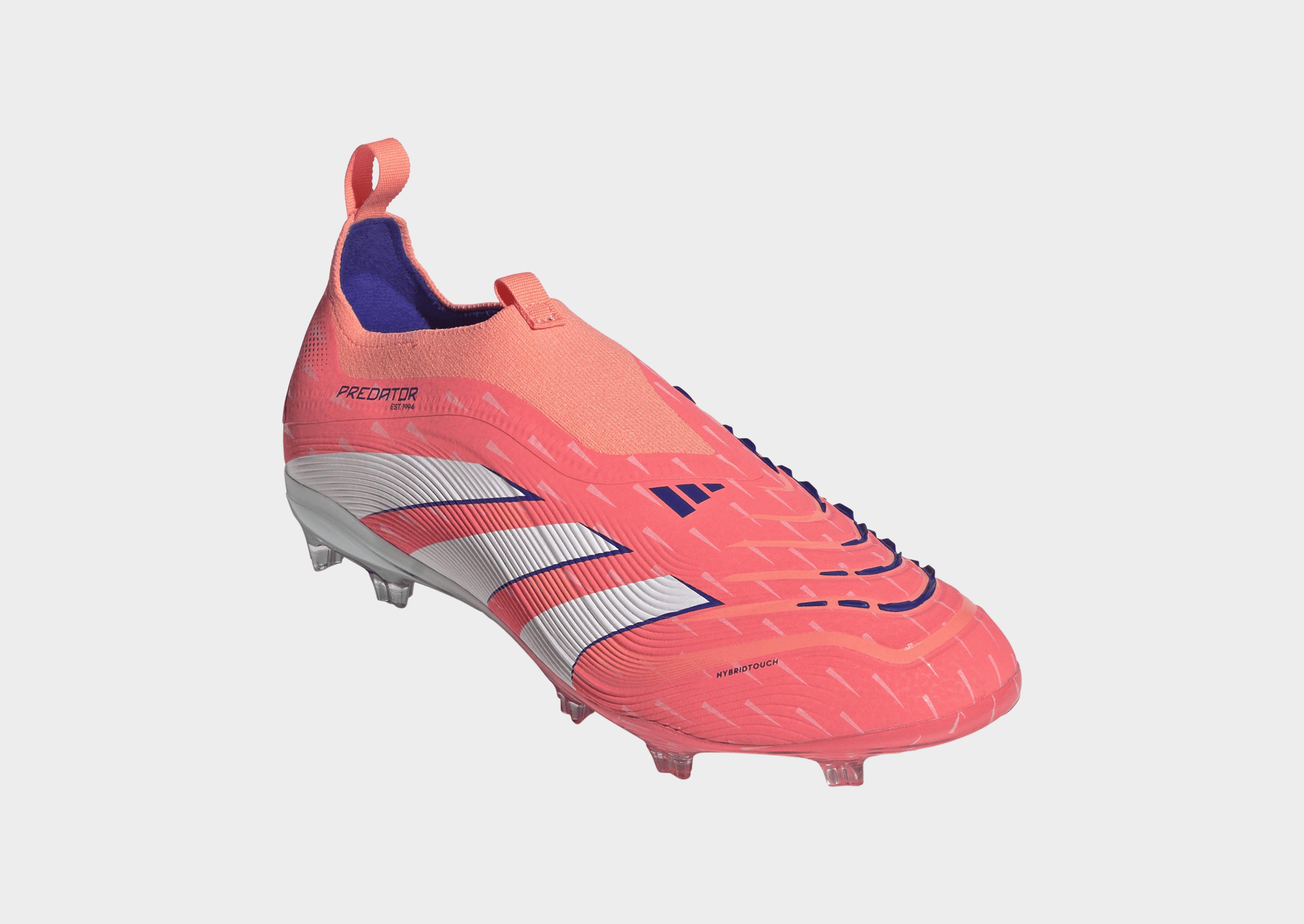 adidas Predator Elite Laceless Kids Fußballschuh für feste Böden