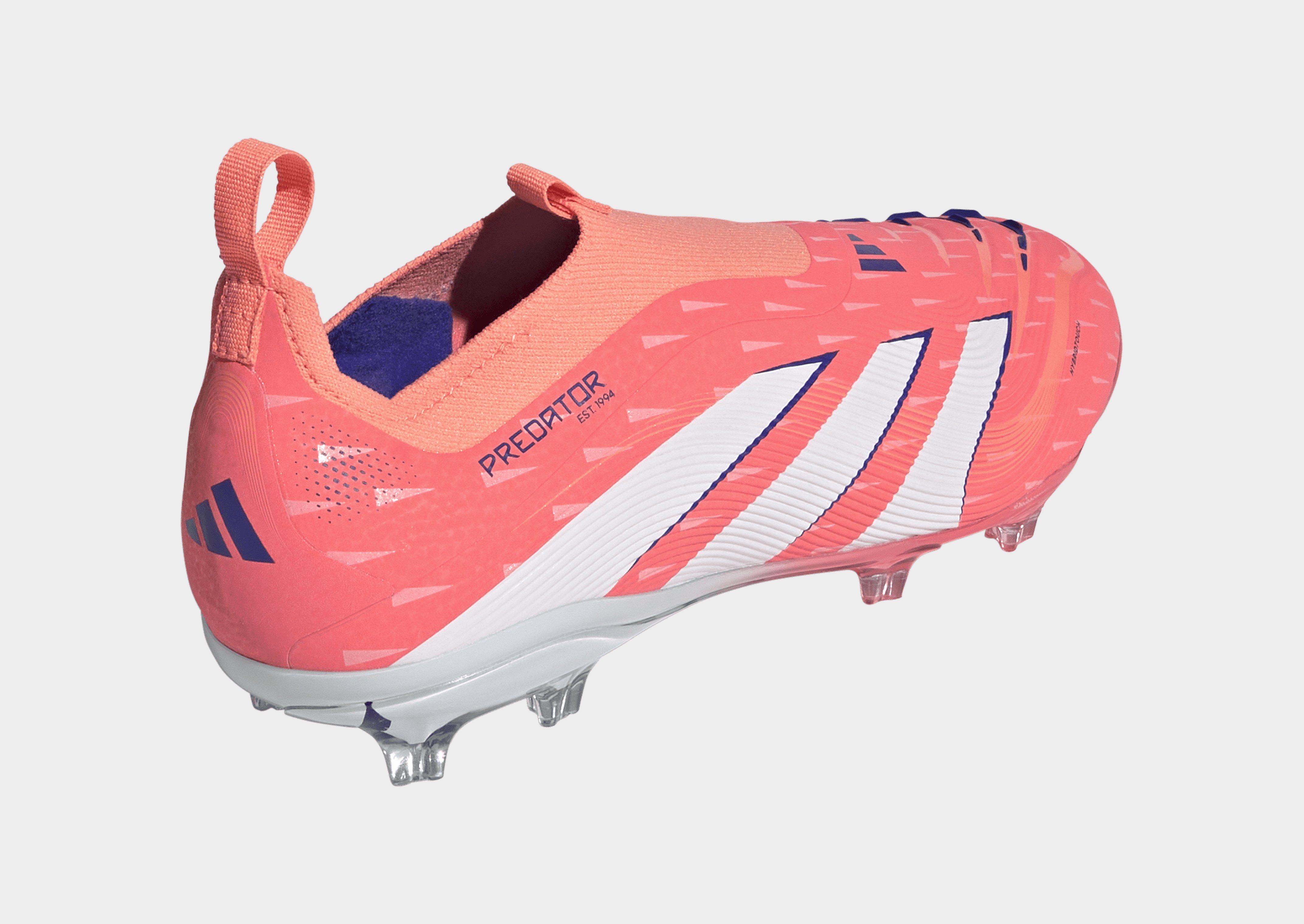 adidas Predator Elite Laceless Kids Fußballschuh für feste Böden