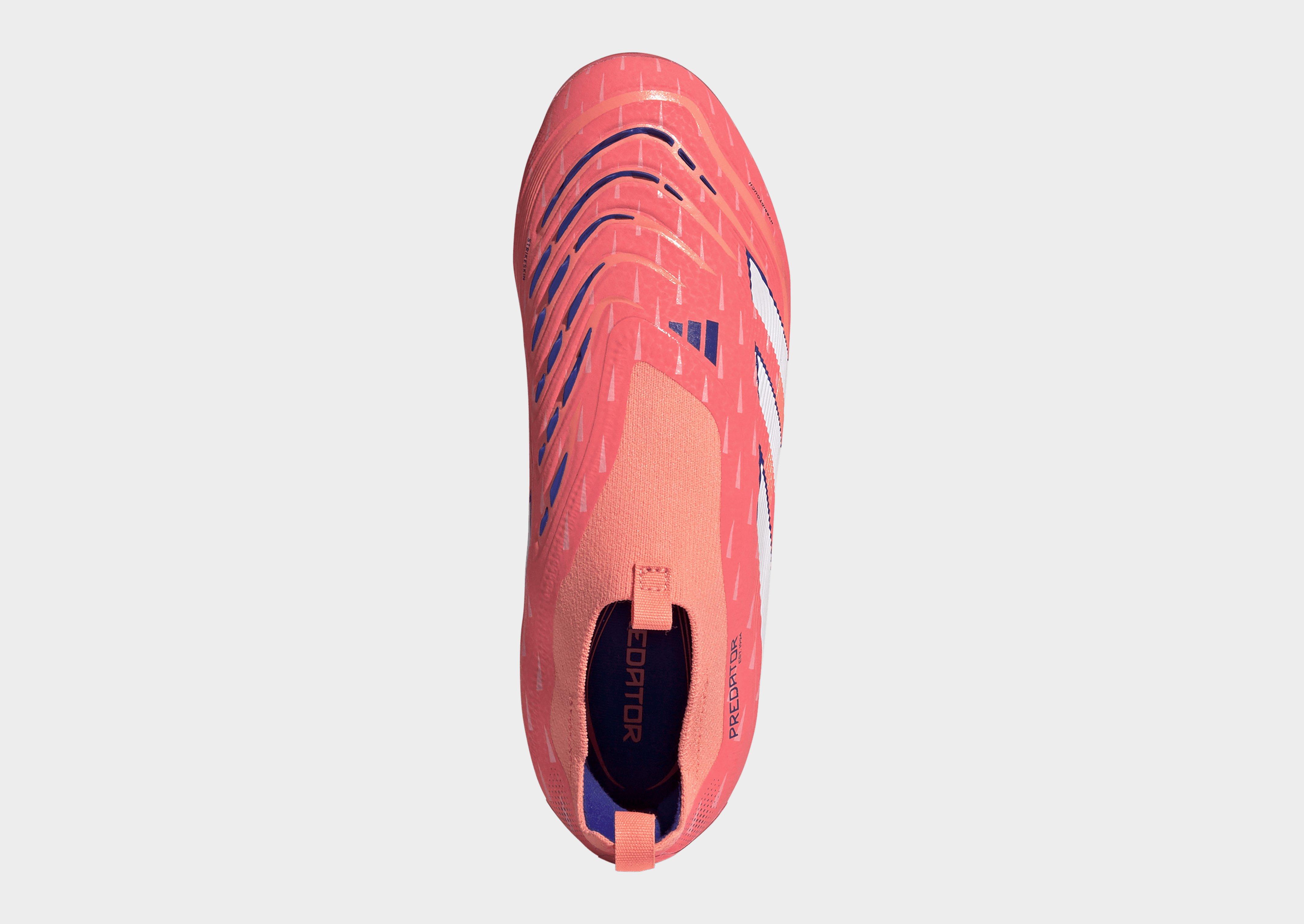 adidas Predator Elite Laceless Kids Fußballschuh für feste Böden