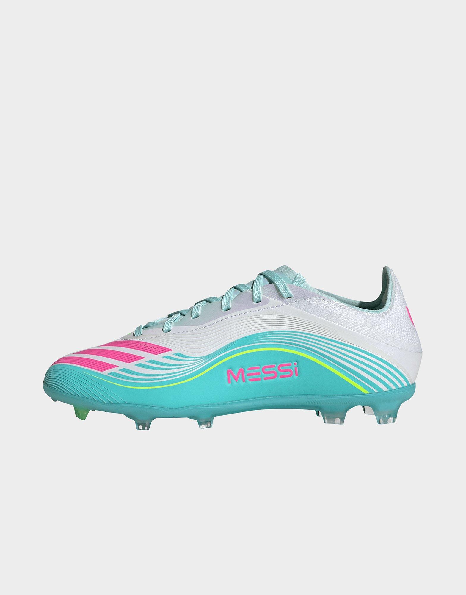 adidas Scarpa da calcio F50 MESSI ELITE per terreni naturali compatti per bambini e bambine