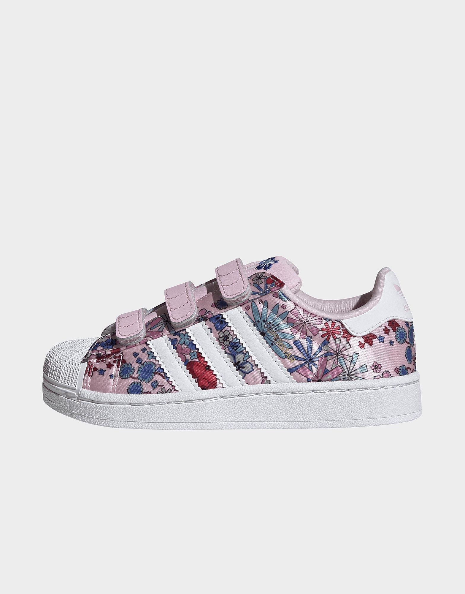 adidas Originals ADIDAS LIBERTY LONDON SUPERSTAR II COMFORT CLOSURE SHOES
