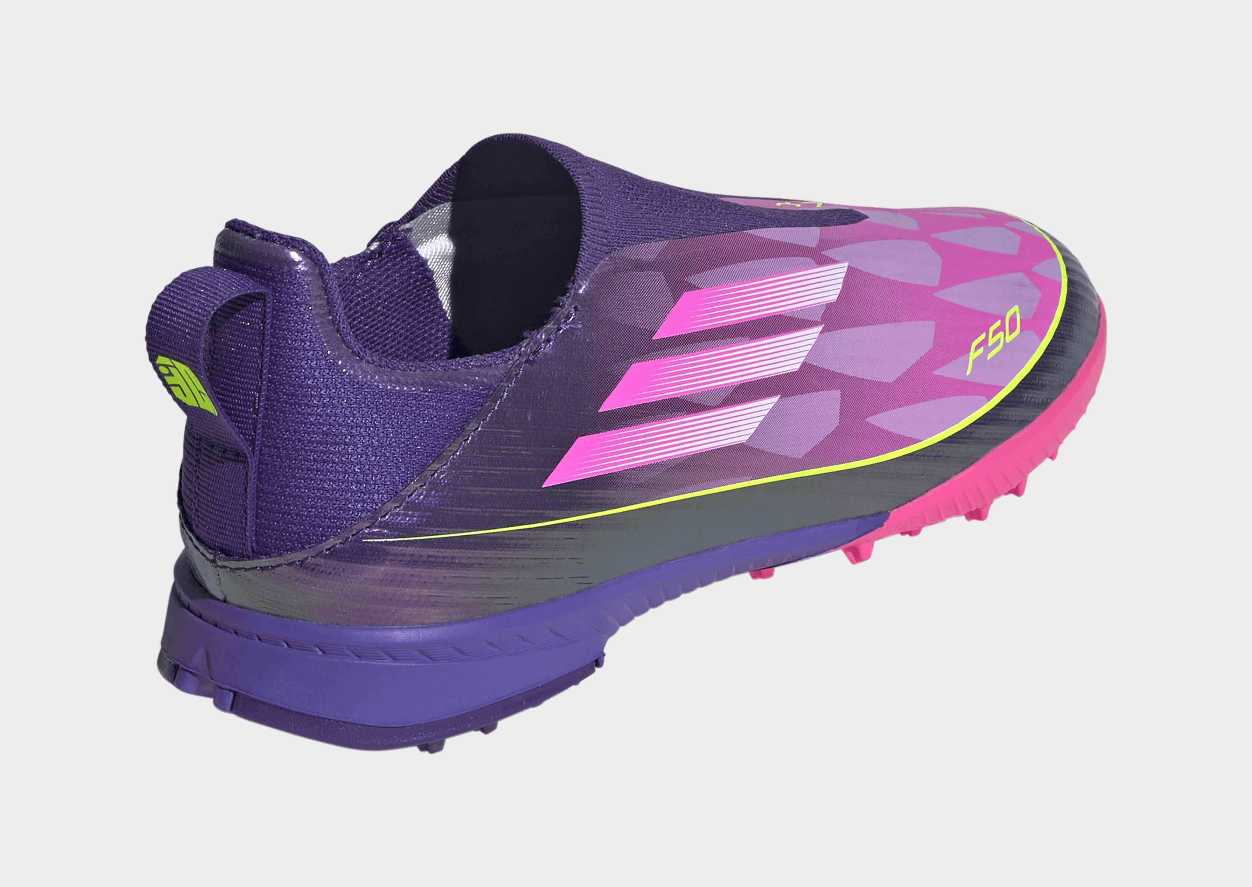 adidas F50 LEAGUE Laceless Turf Football Boots Kids