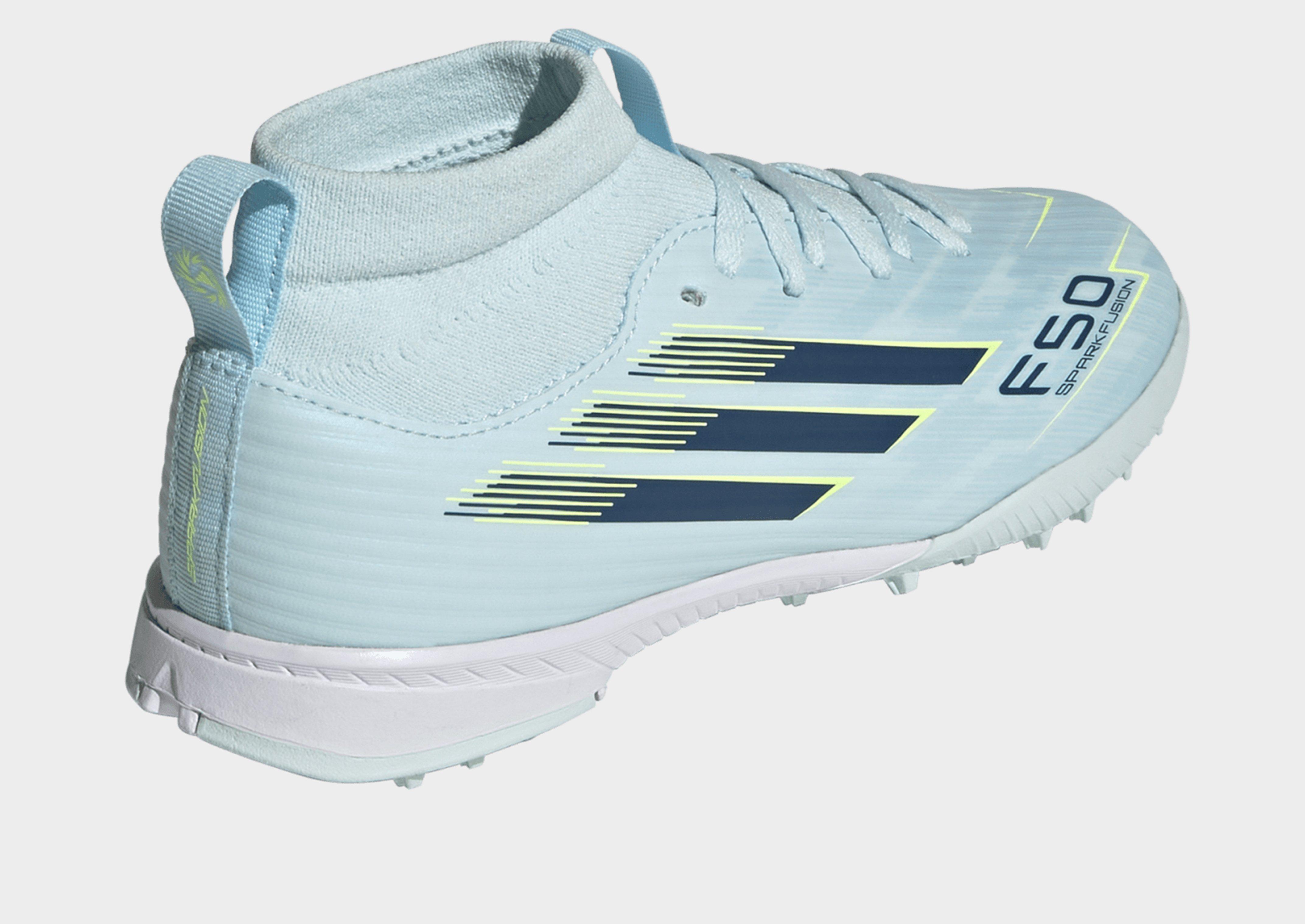 adidas F50 SPARKFUSION LEAGUE Mid Cut Turf Football Shoes Kids
