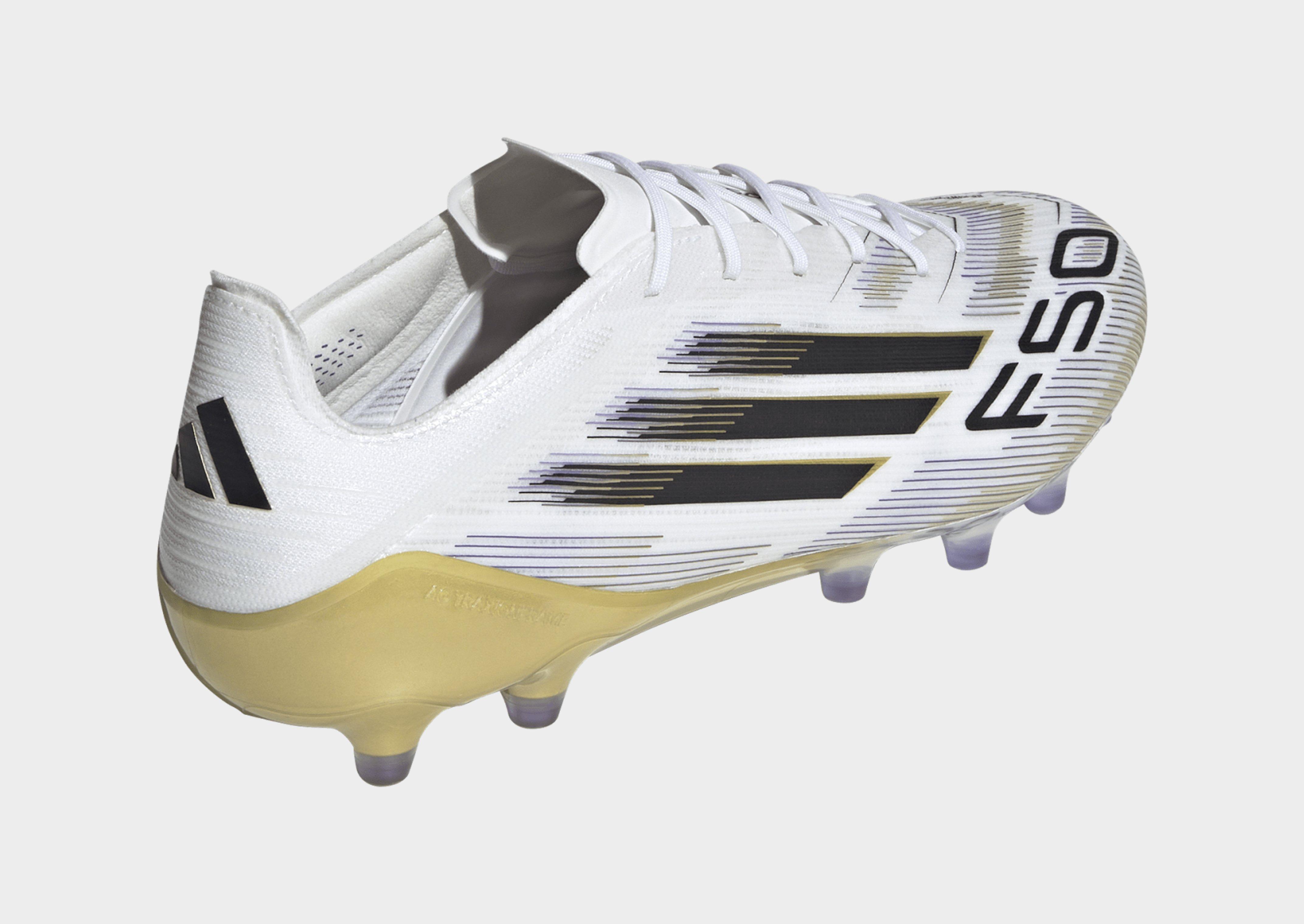 White adidas F50 Elite Artificial Grass Boots | JD Sports UK
