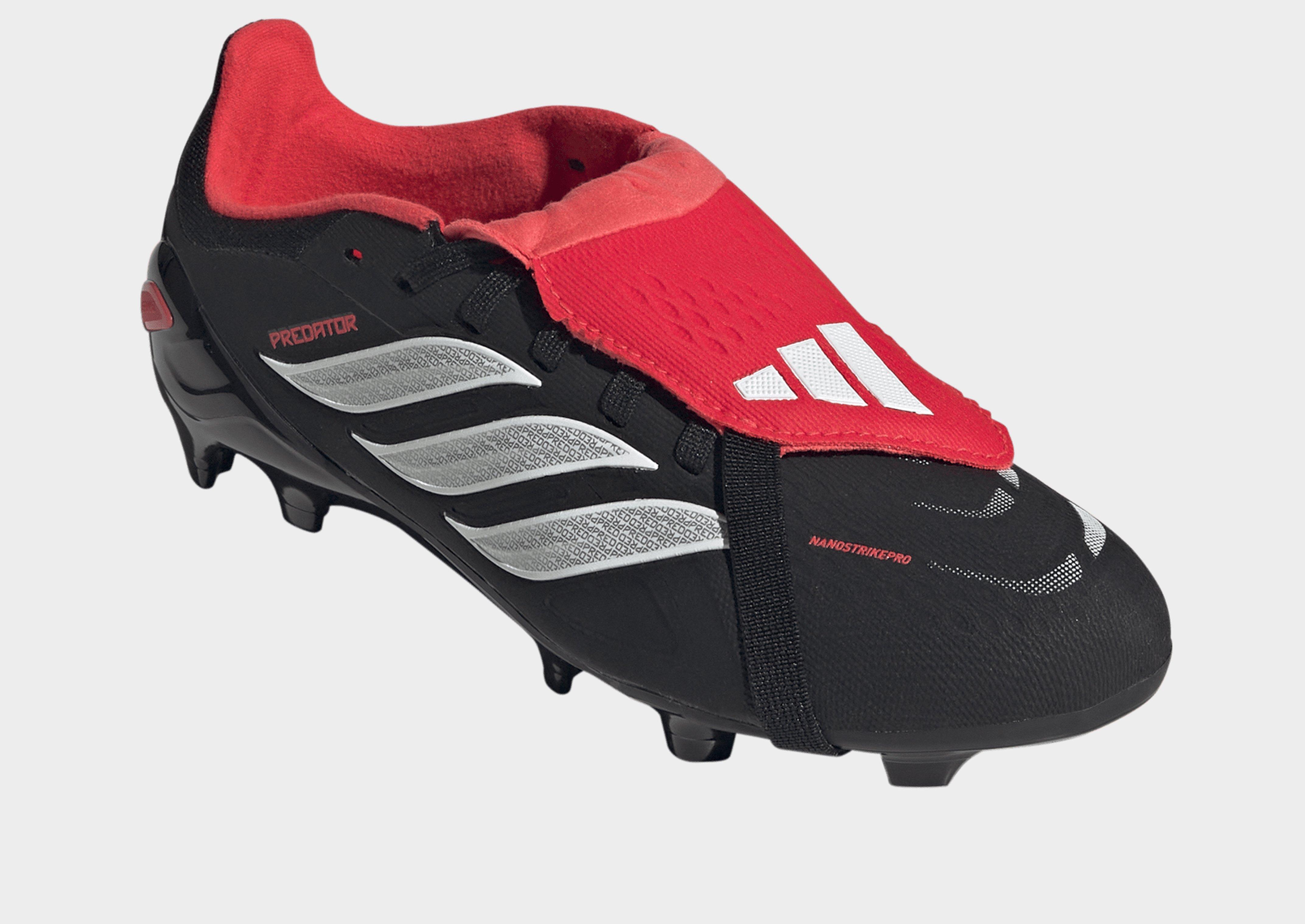 adidas Bota de fútbol con lengüeta plegable PREDATOR ELITE césped natural seco