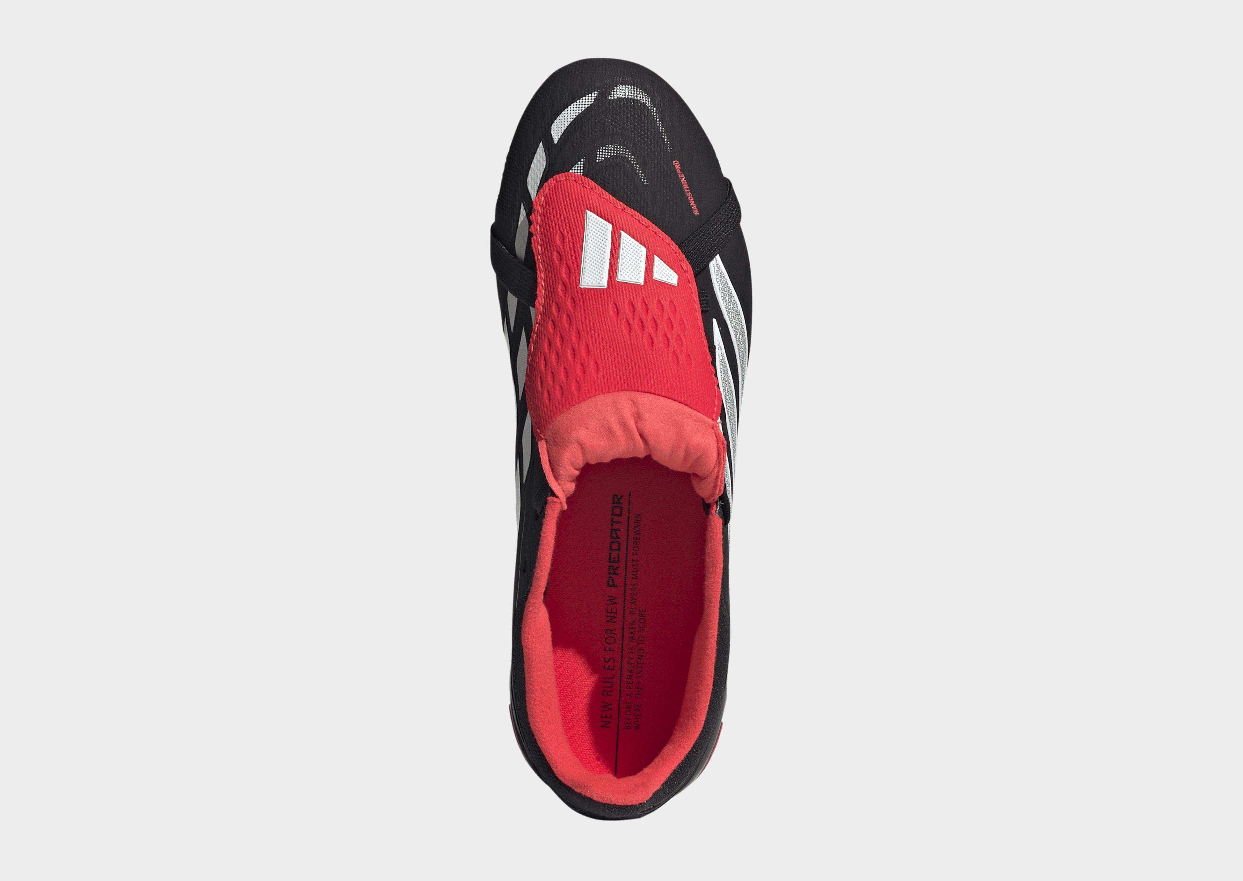 adidas Bota de fútbol con lengüeta plegable PREDATOR ELITE césped natural seco