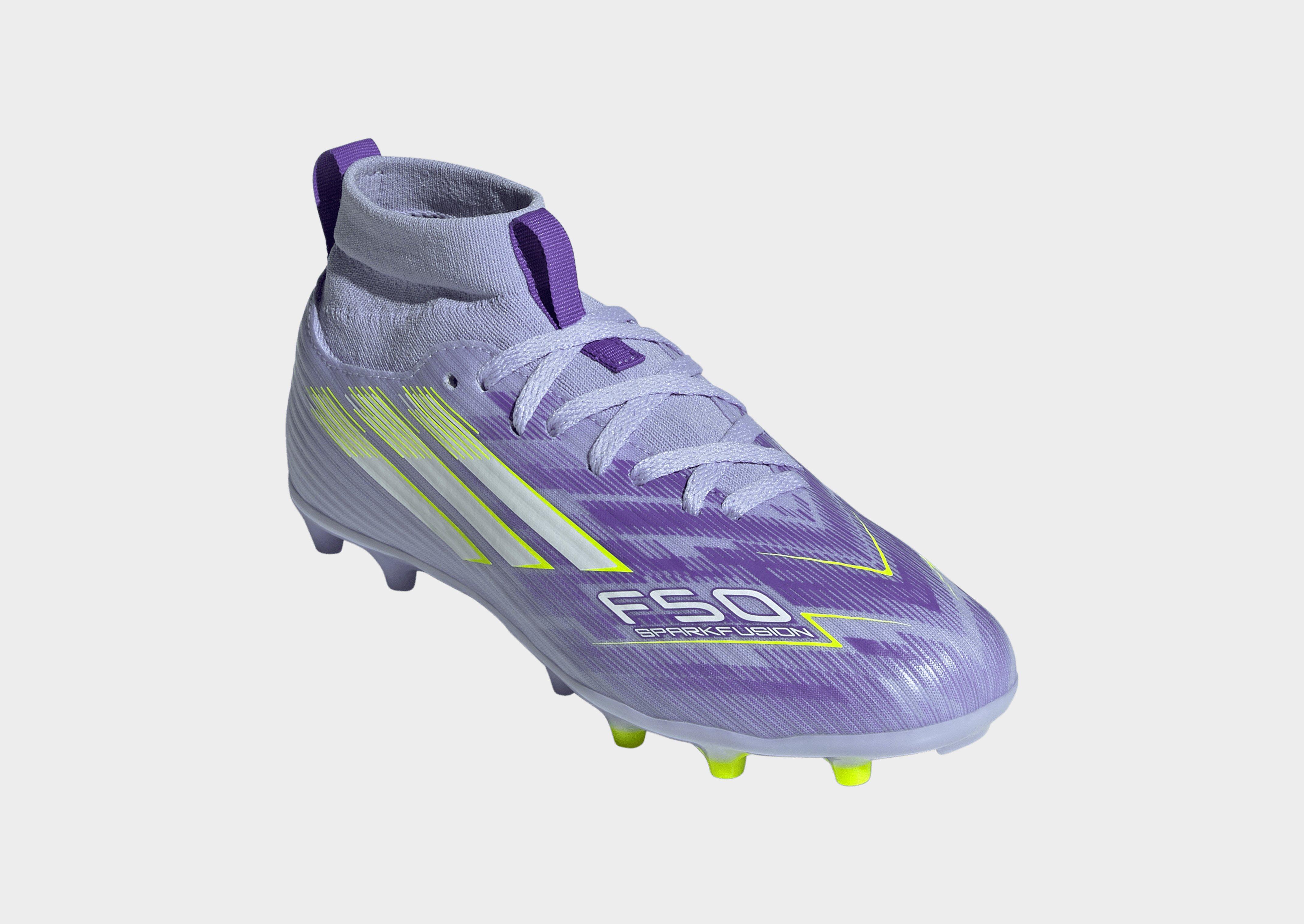 adidas F50 Sparkfusion League feste Böden/Kunstrasen Fußballschuhe Kinder