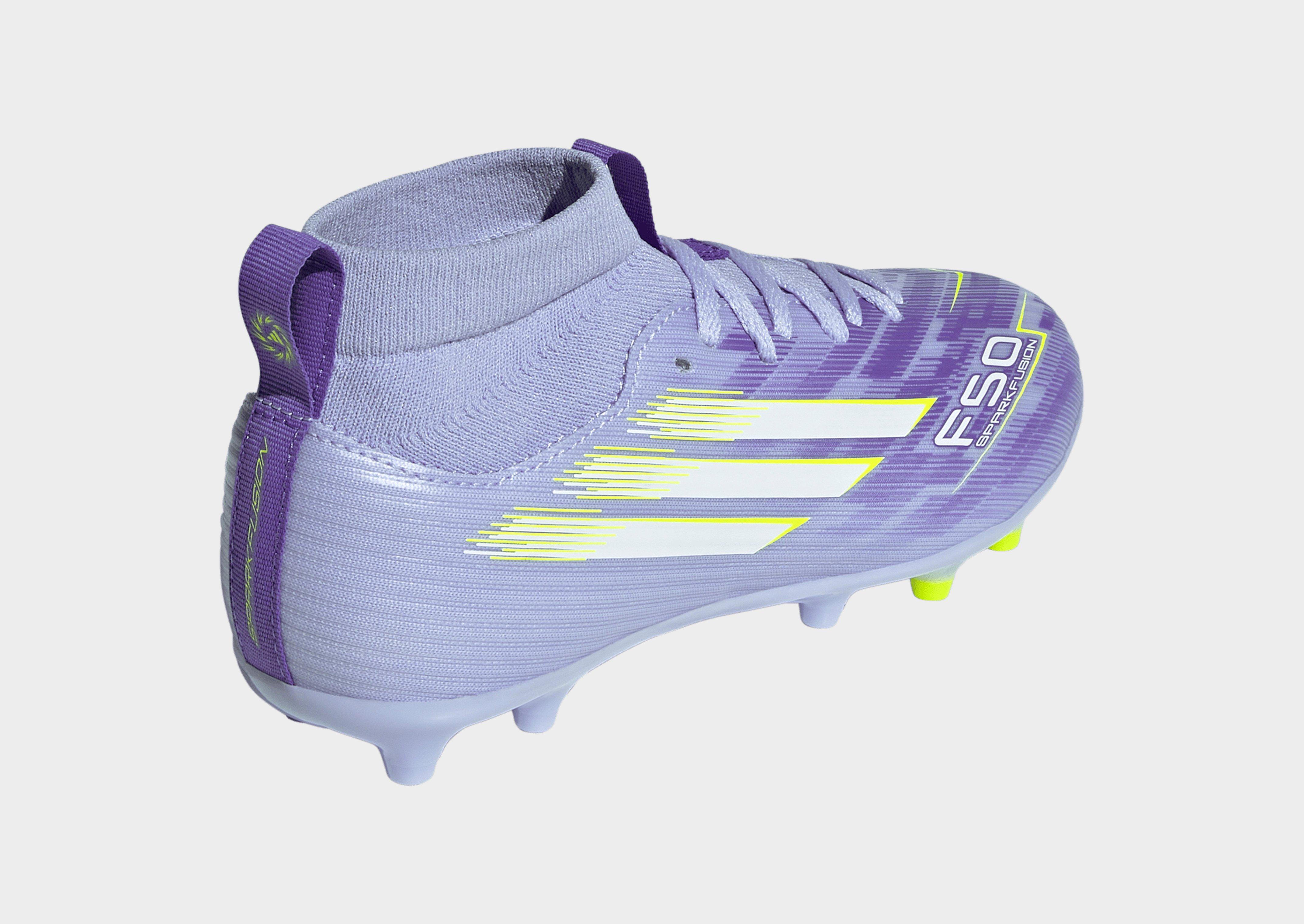 adidas F50 Sparkfusion League feste Böden/Kunstrasen Fußballschuhe Kinder