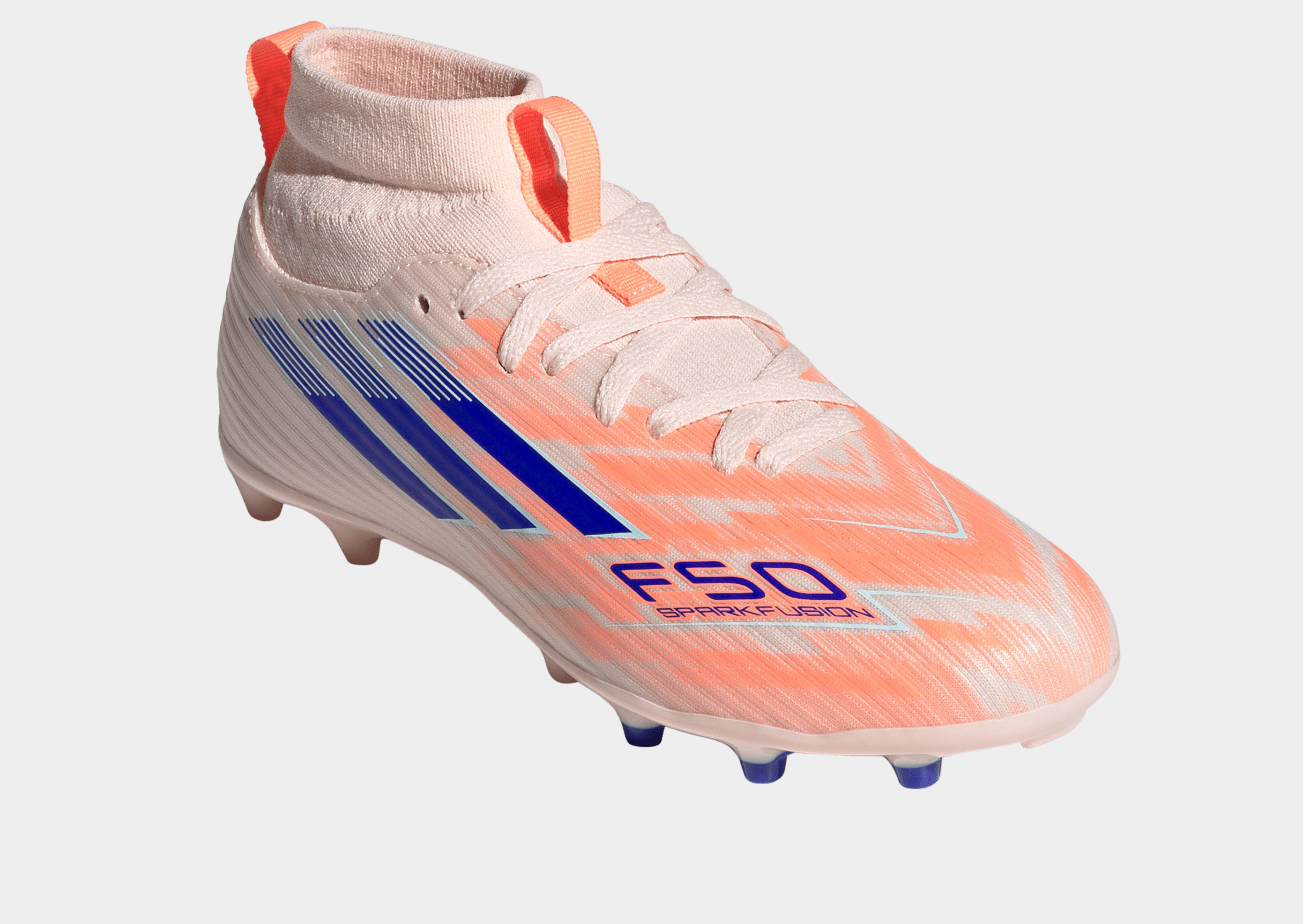 adidas F50 Sparkfusion League feste Böden/Kunstrasen Fußballschuhe Kinder