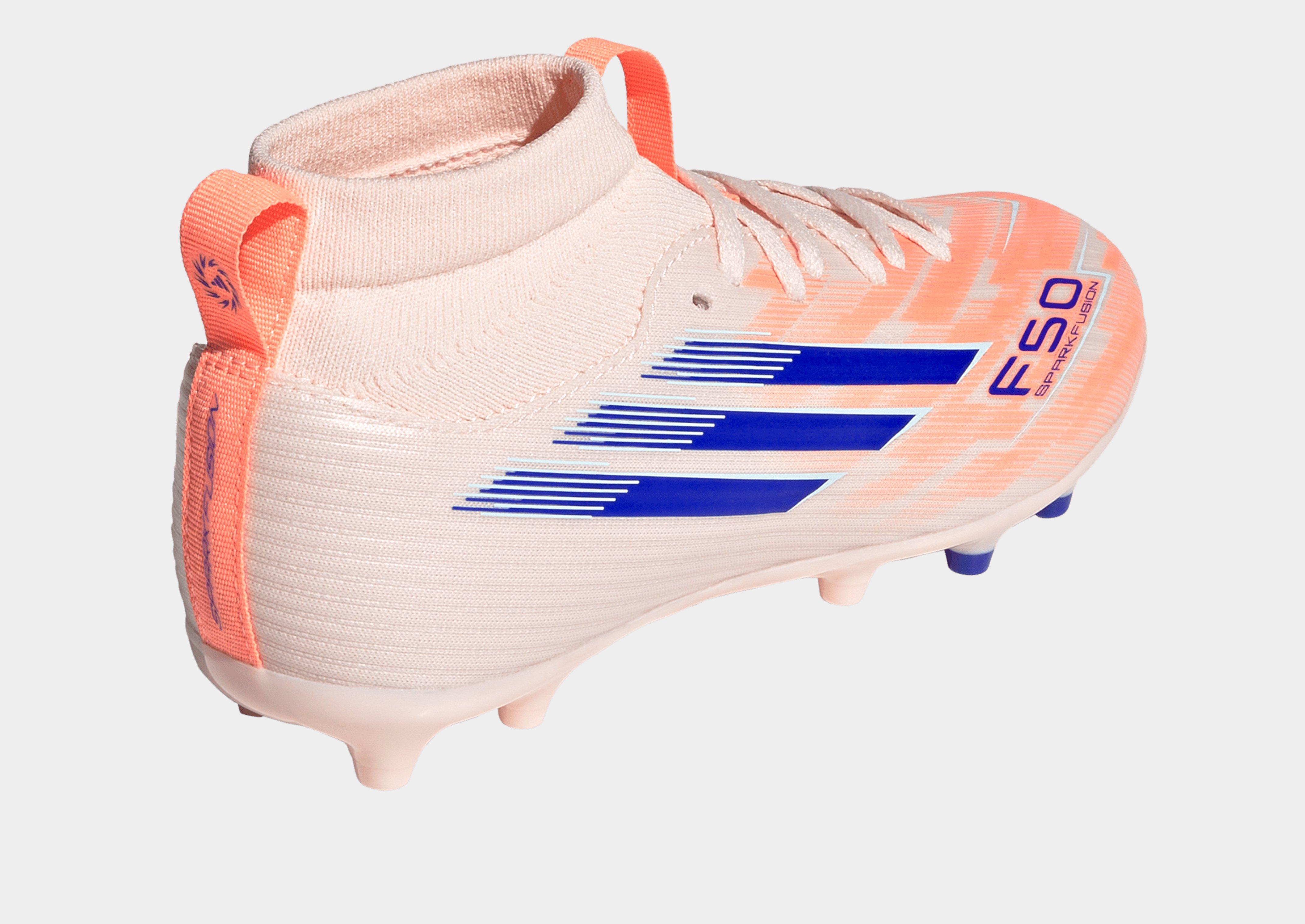 adidas F50 Sparkfusion League feste Böden/Kunstrasen Fußballschuhe Kinder