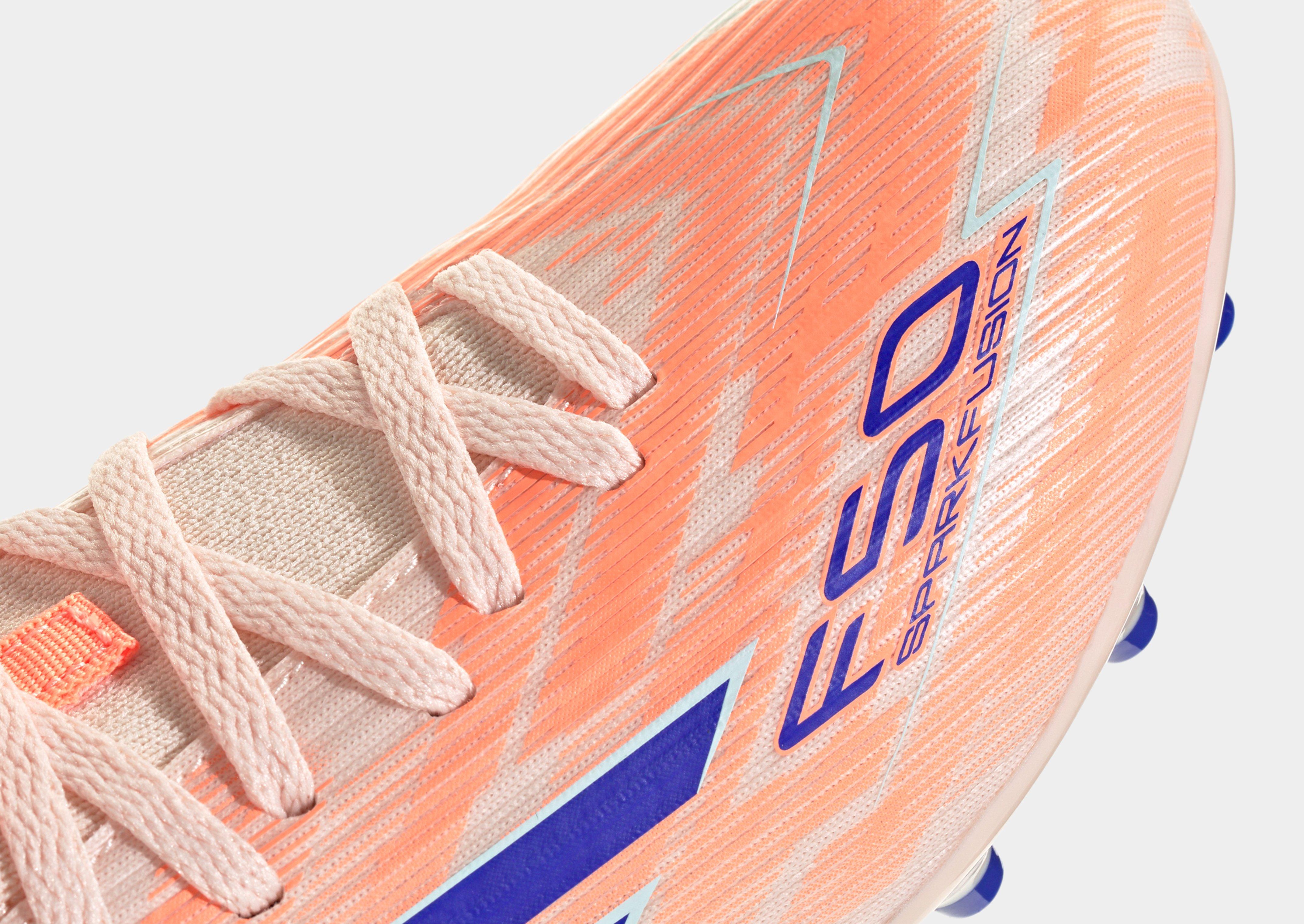 adidas F50 Sparkfusion League feste Böden/Kunstrasen Fußballschuhe Kinder