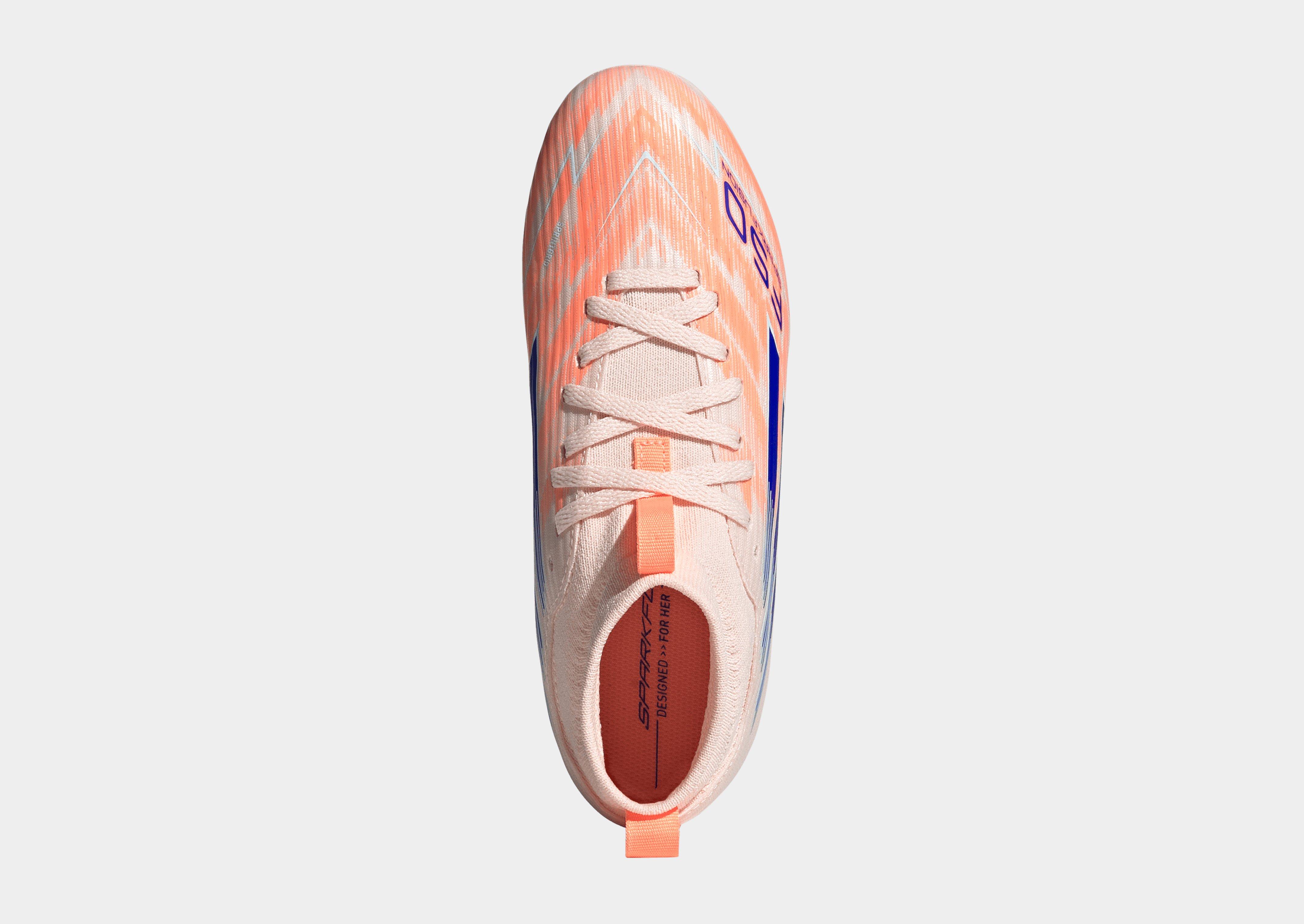 adidas F50 Sparkfusion League feste Böden/Kunstrasen Fußballschuhe Kinder
