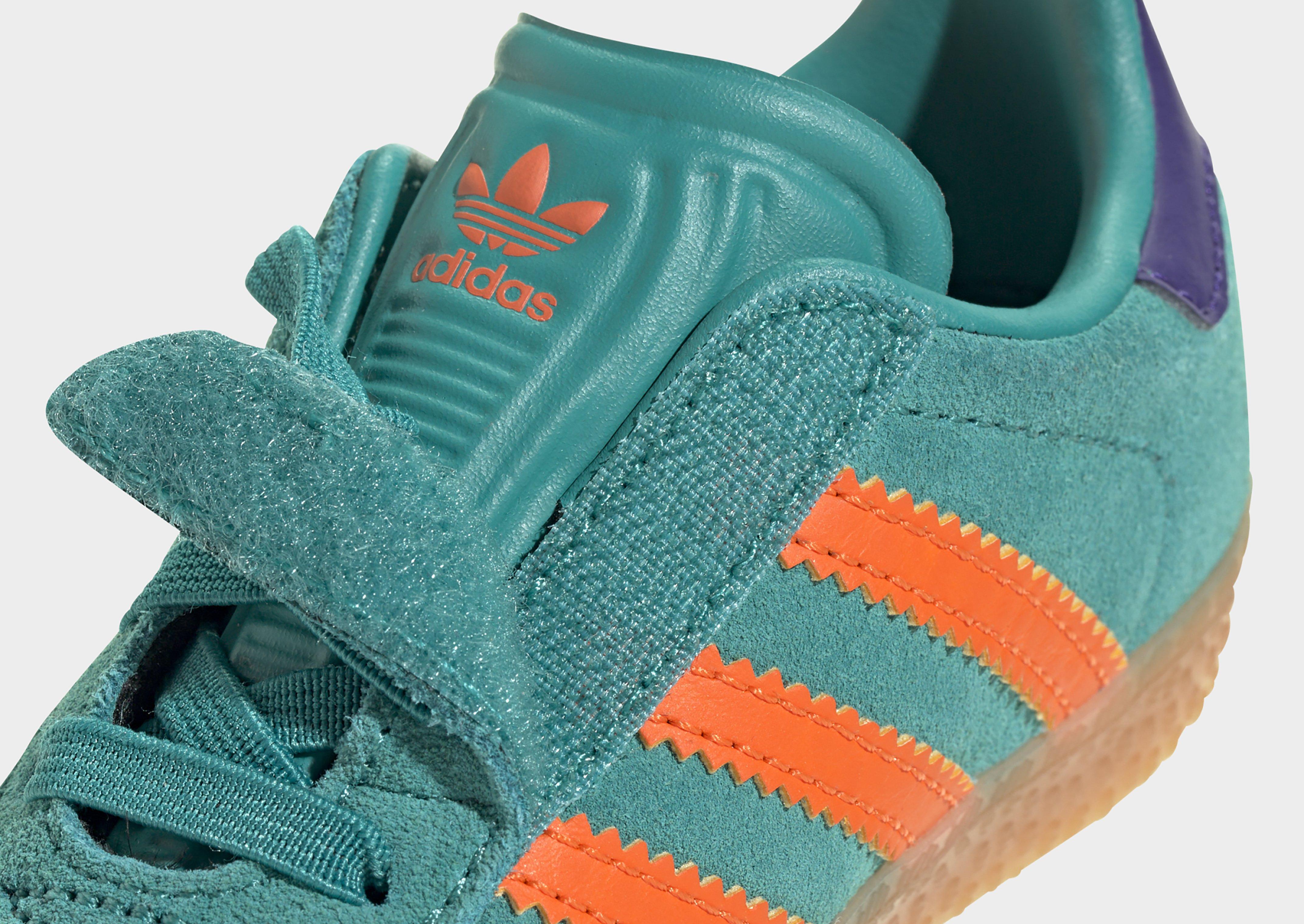 adidas Gazelle Comfort Closure Elastic Laces Shoes Kids