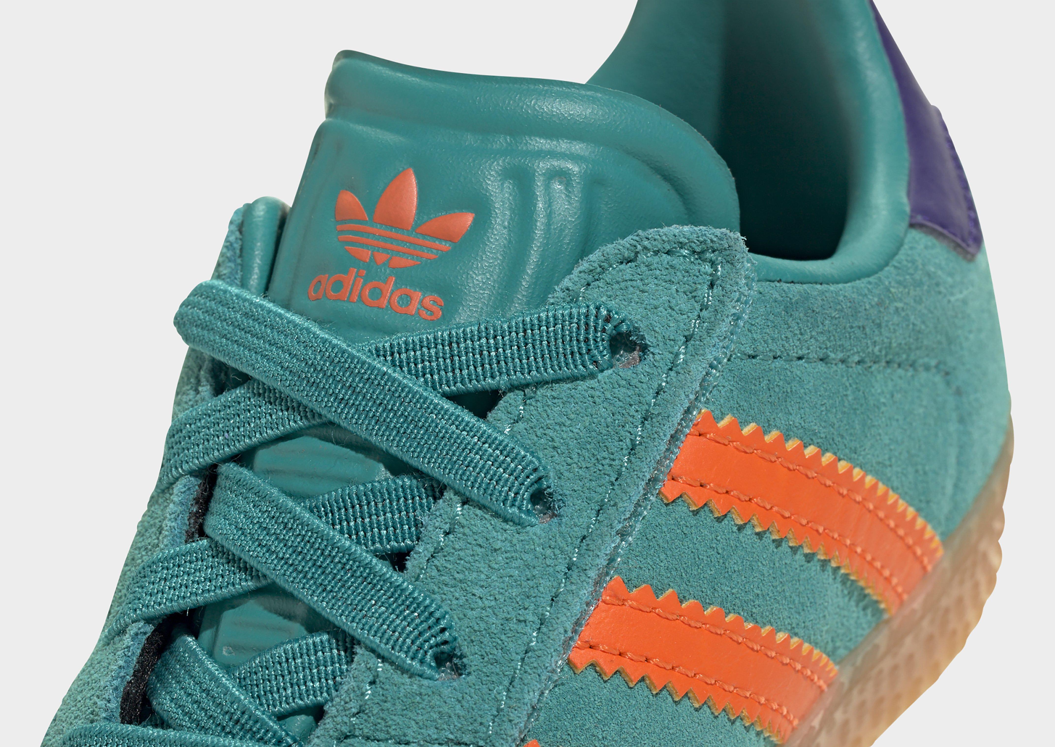 adidas Gazelle Comfort Closure Elastic Laces Shoes Kids