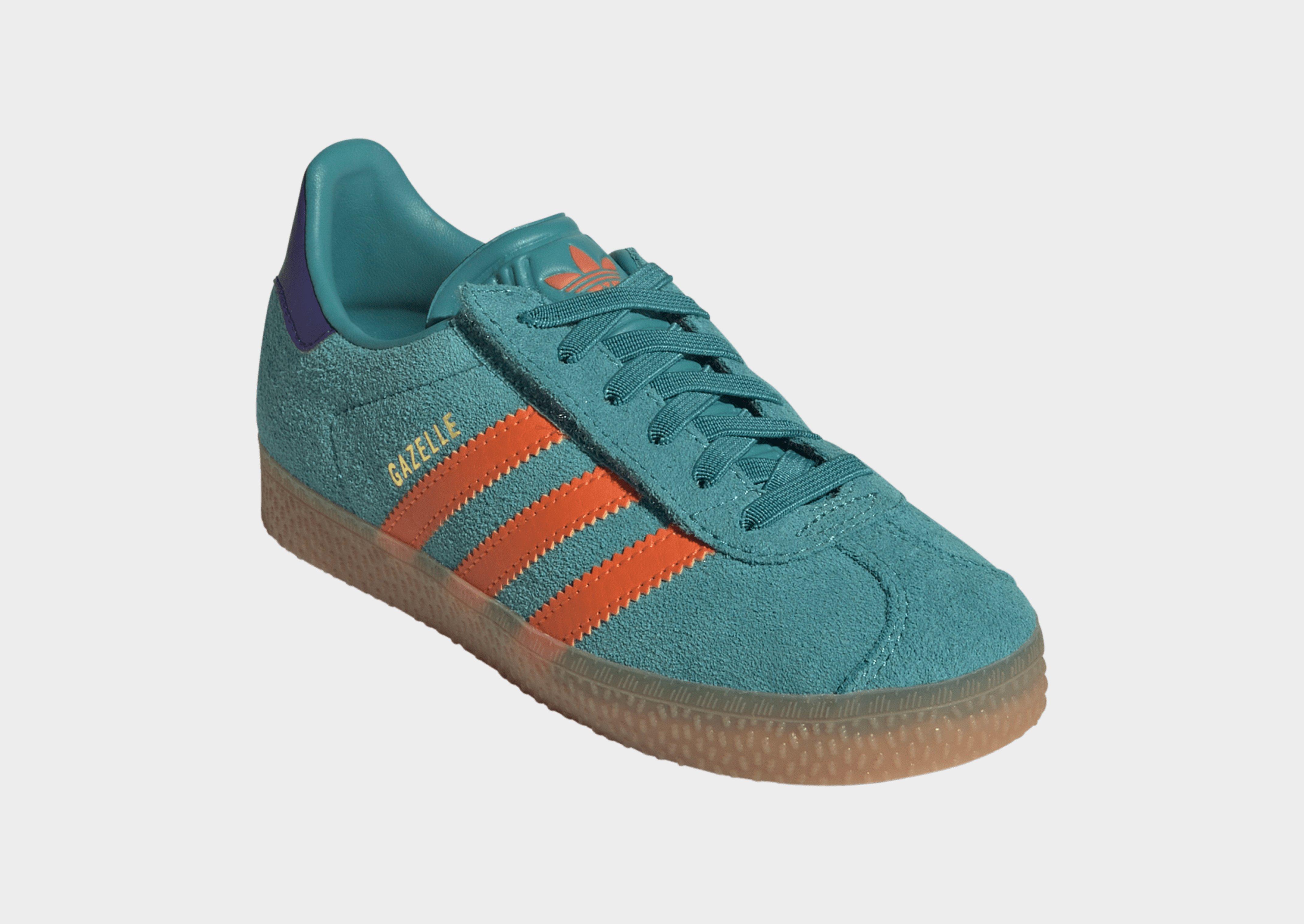 adidas Gazelle Comfort Closure Schoenen met Elastische Veters Kids