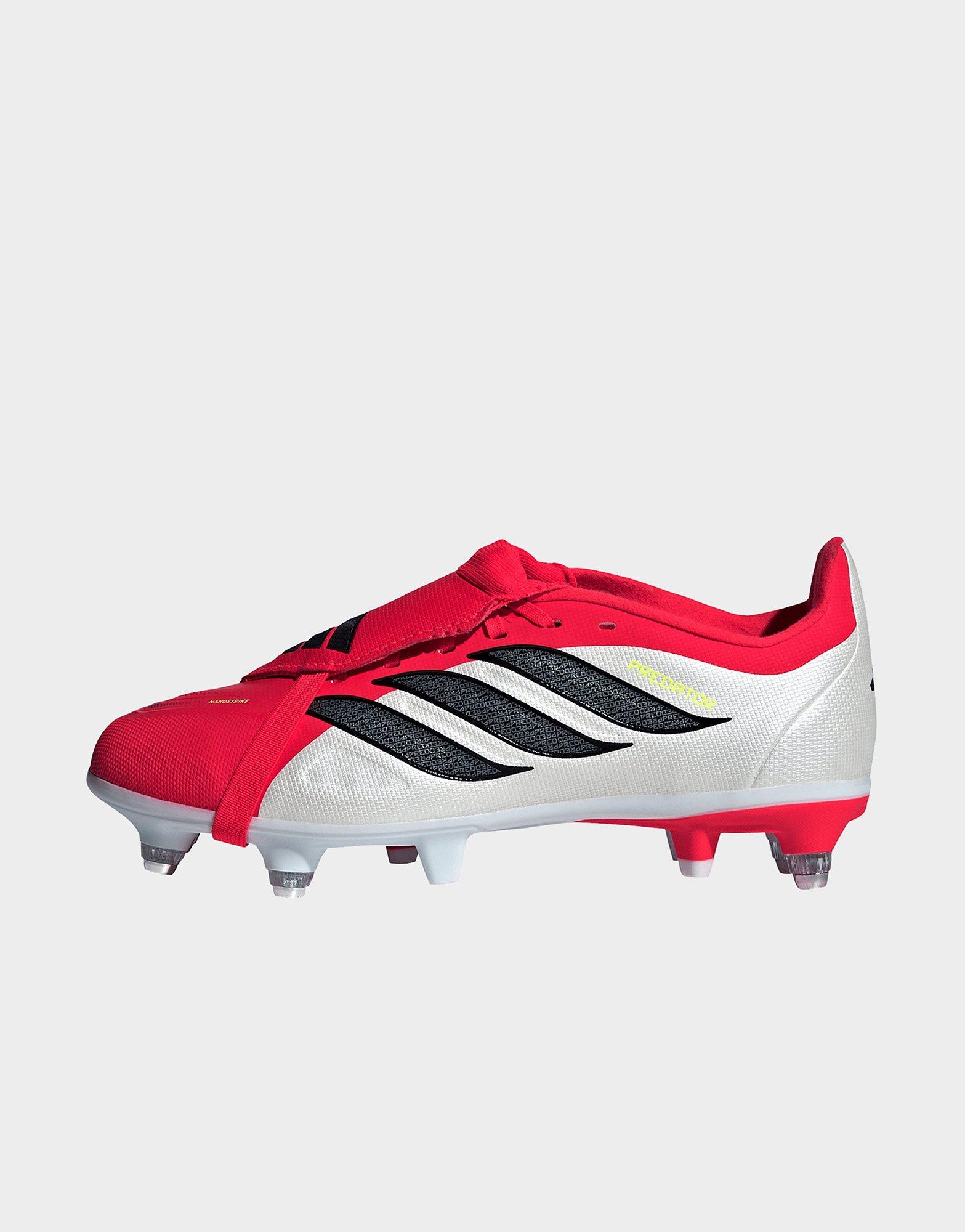 adidas Scarpe da calcio per terreni naturali morbidi PREDATOR LEAGUE Fold-Over Tongue Kids