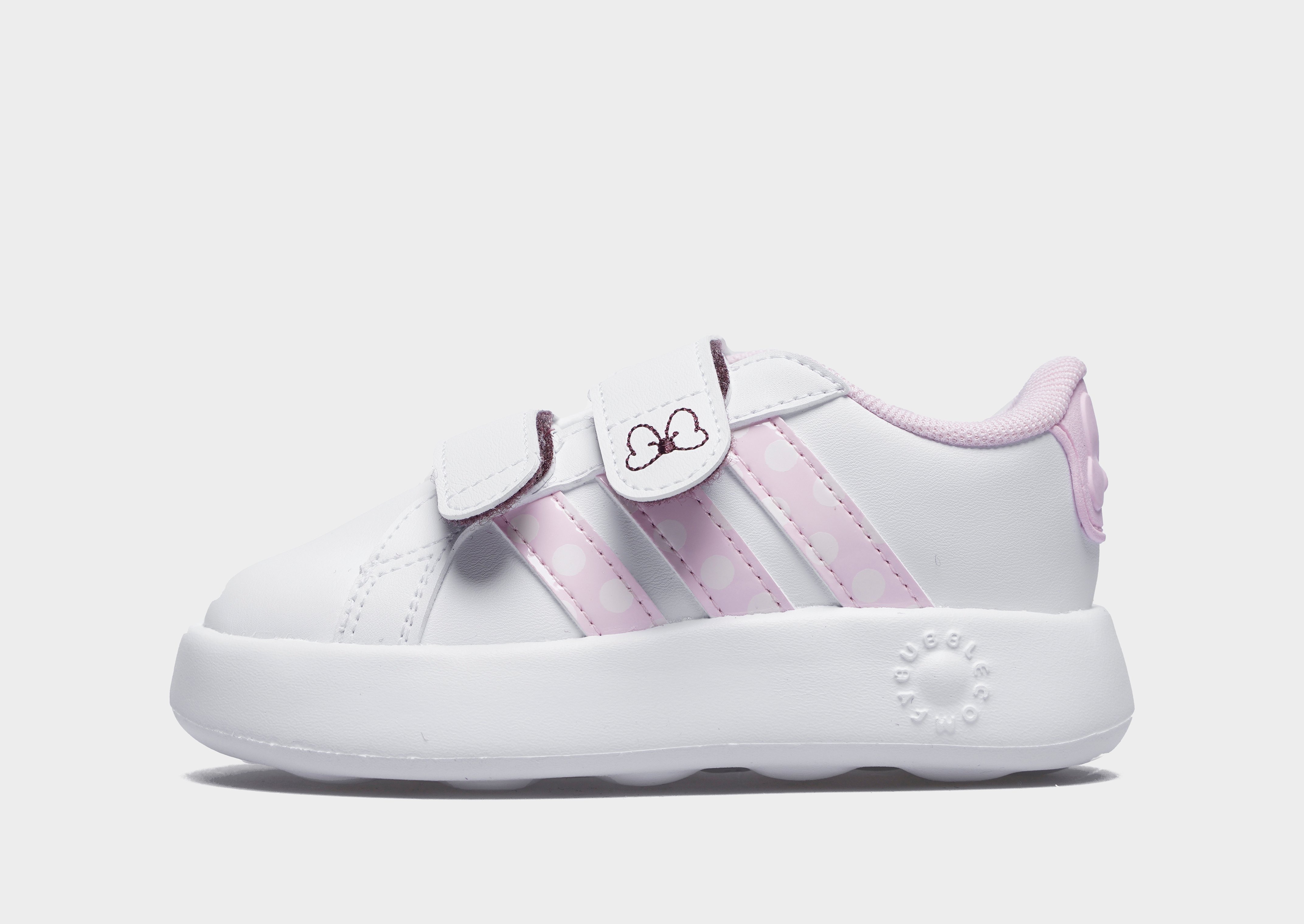 White adidas adidas Disney Minnie Mouse Grand Court Shoes Kids
