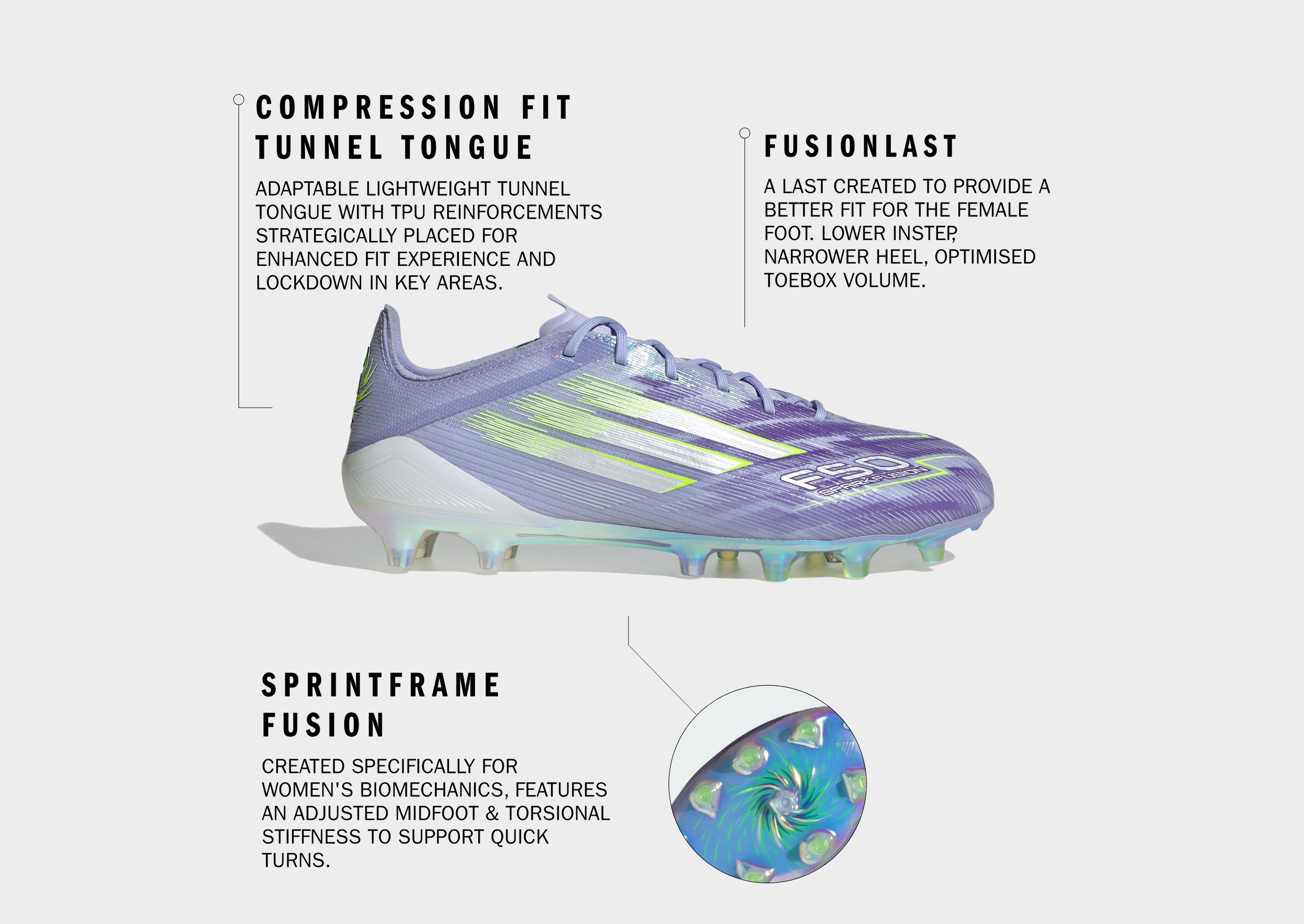 adidas F50 Sparkfusion Elite Niedrig Fußballschuhe für feste Böden/Kunstrasen