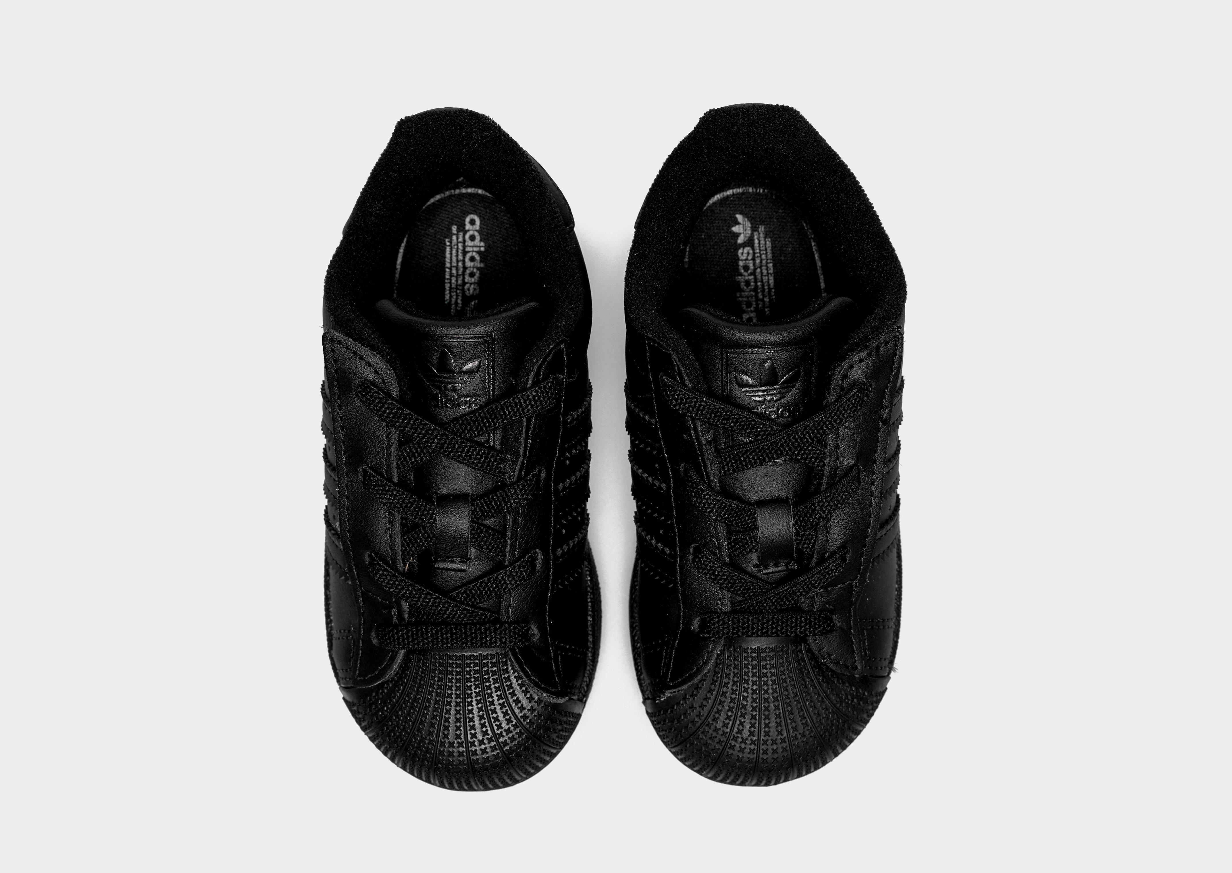 adidas Chaussure à lacets élastiques Superstar II Enfants