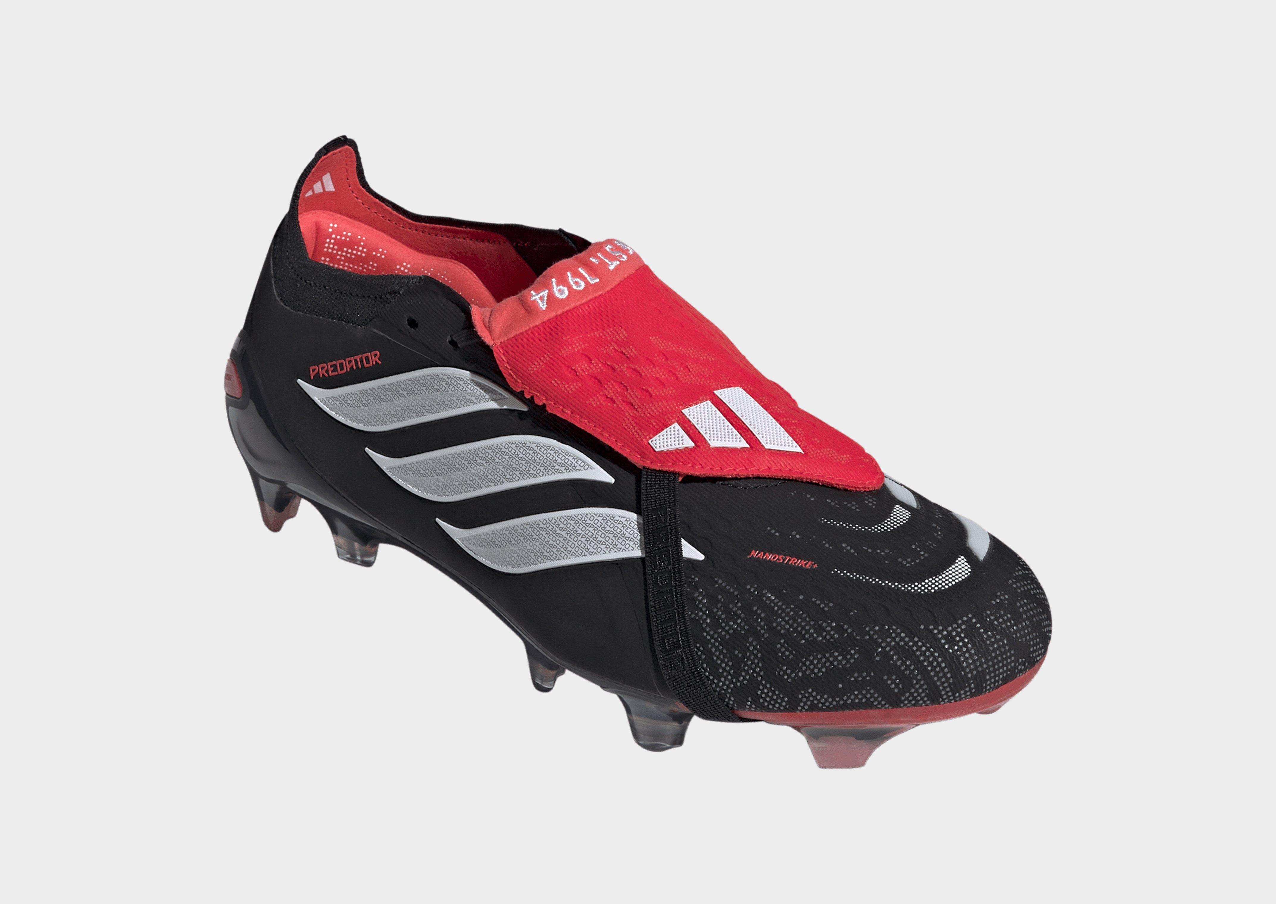 adidas Bota de fútbol con lengüeta plegable PREDATOR ELITE césped natural seco
