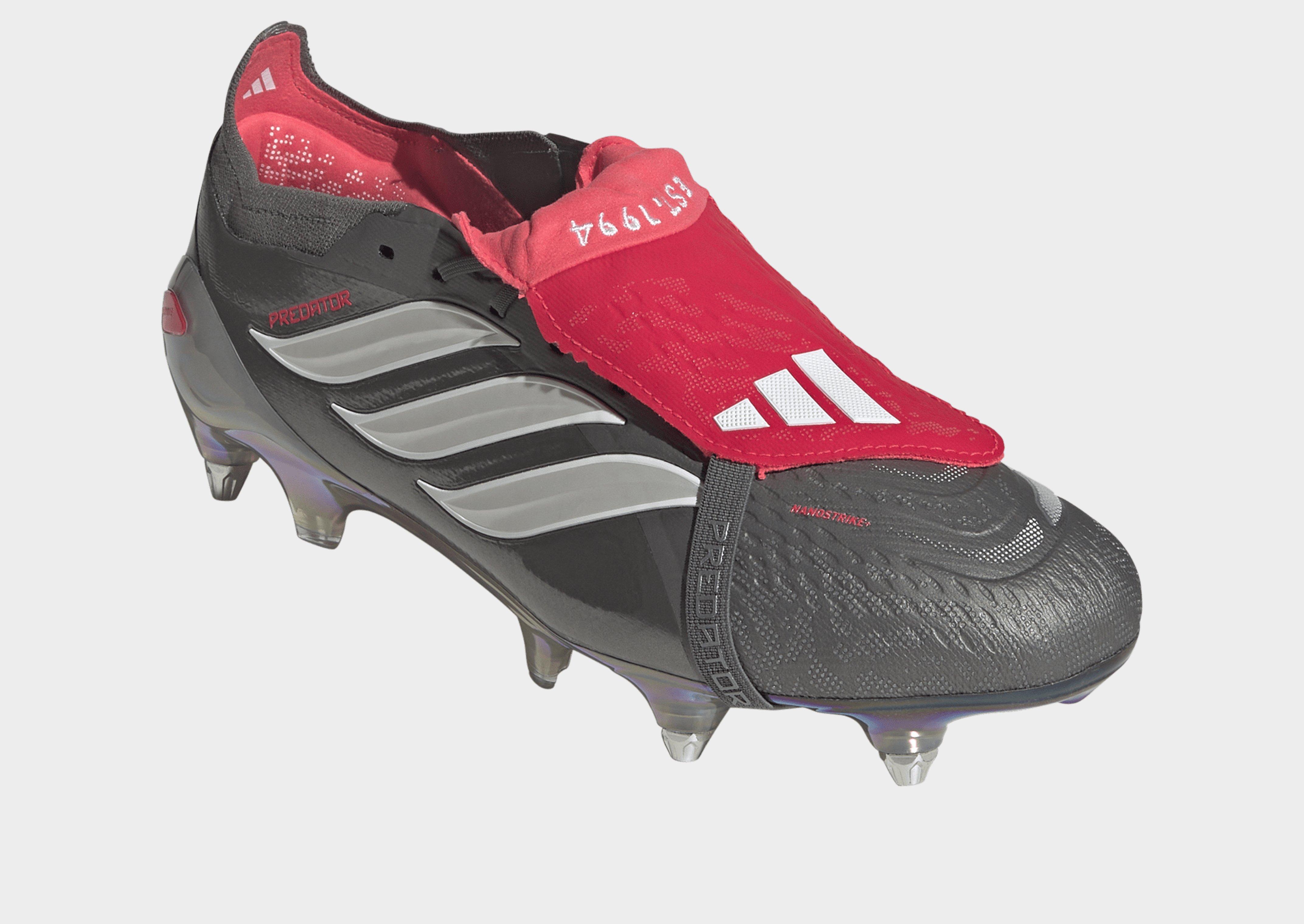 adidas Bota de fútbol Fold-Over Tongue PREDATOR ELITE para césped natural húmedo