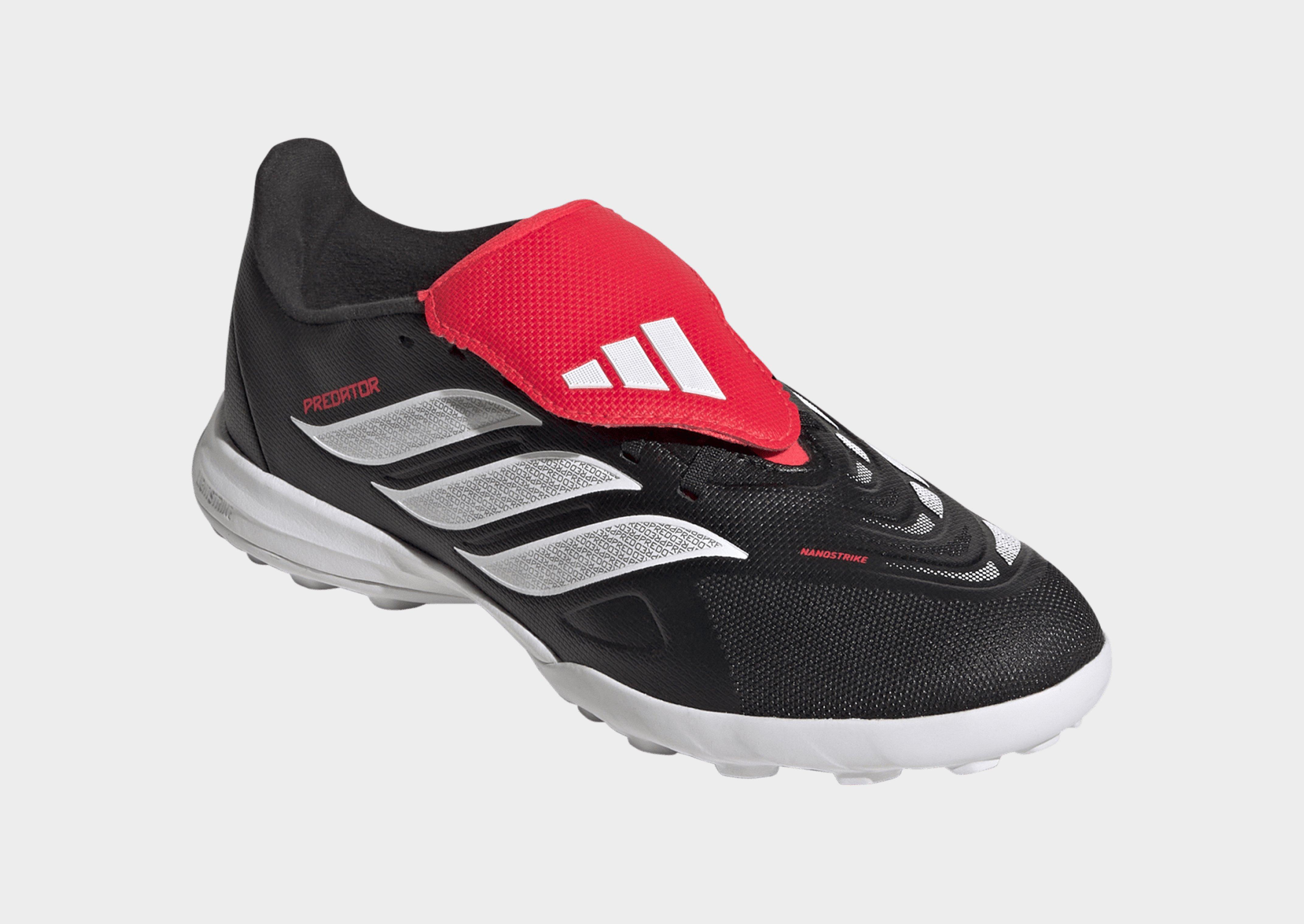 adidas Zapatilla de fútbol PREDATOR LEAGUE de moqueta con lengüeta plegable para niños