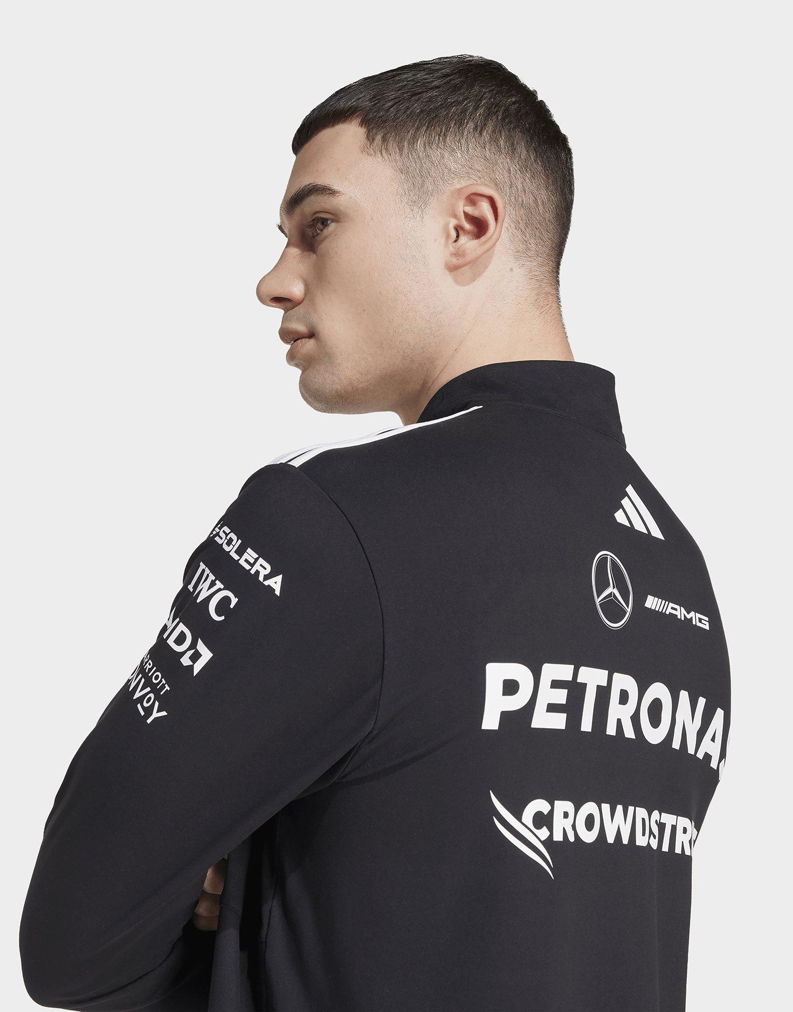 adidas MERCEDES - AMG PETRONAS FORMULA ONE TEAM QUARTER ZIP OBERTEIL