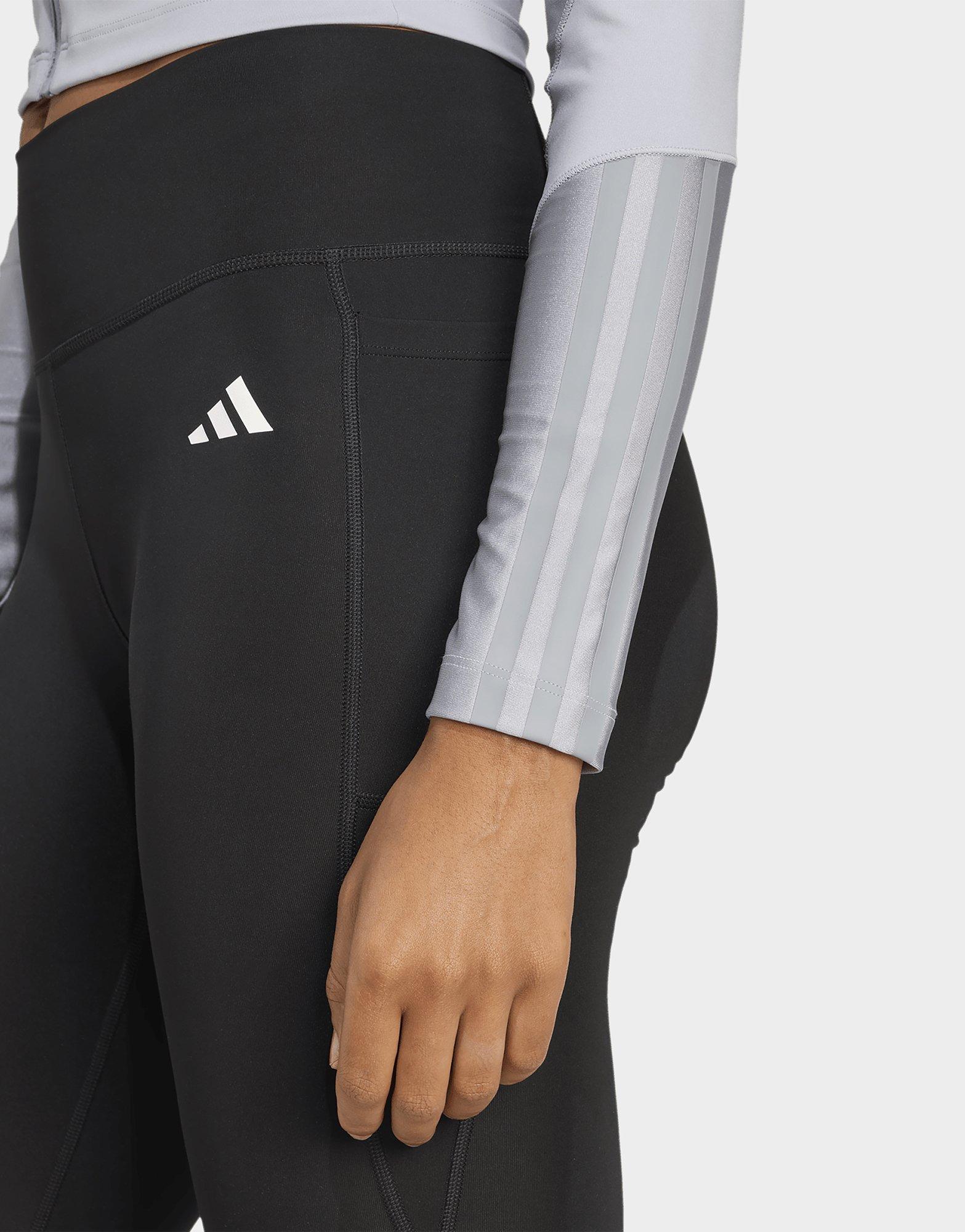 adidas Hyperglam Shine Jacke mit durchgehendem Reißverschluss