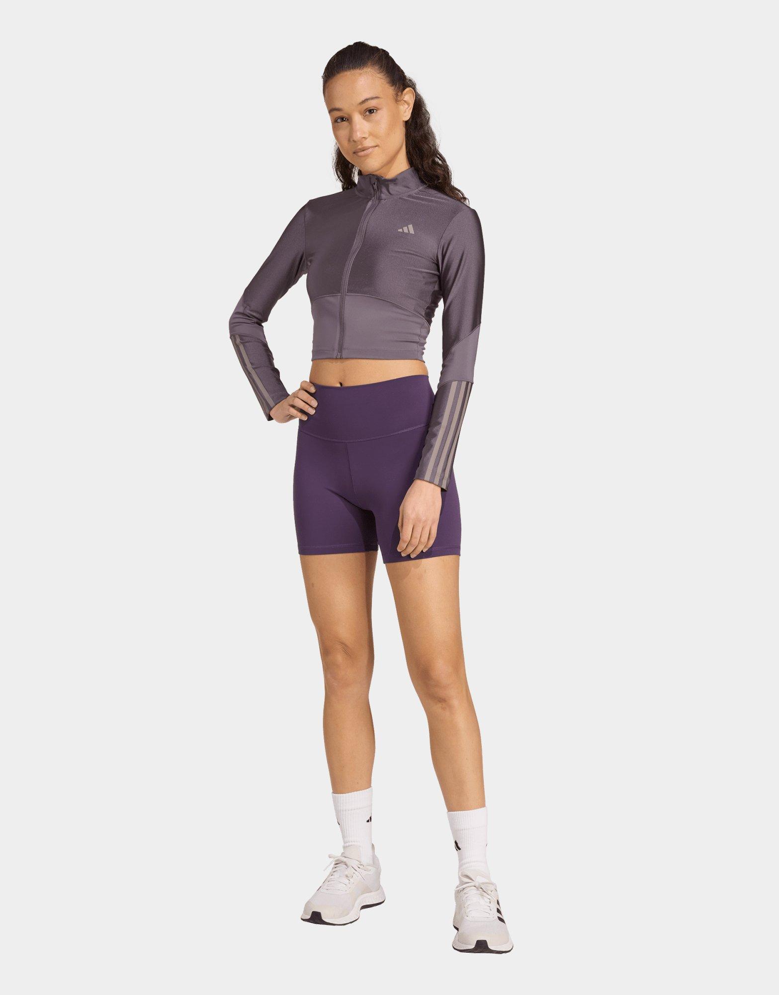 adidas Hyperglam Shine Full-Zip Cover-Up