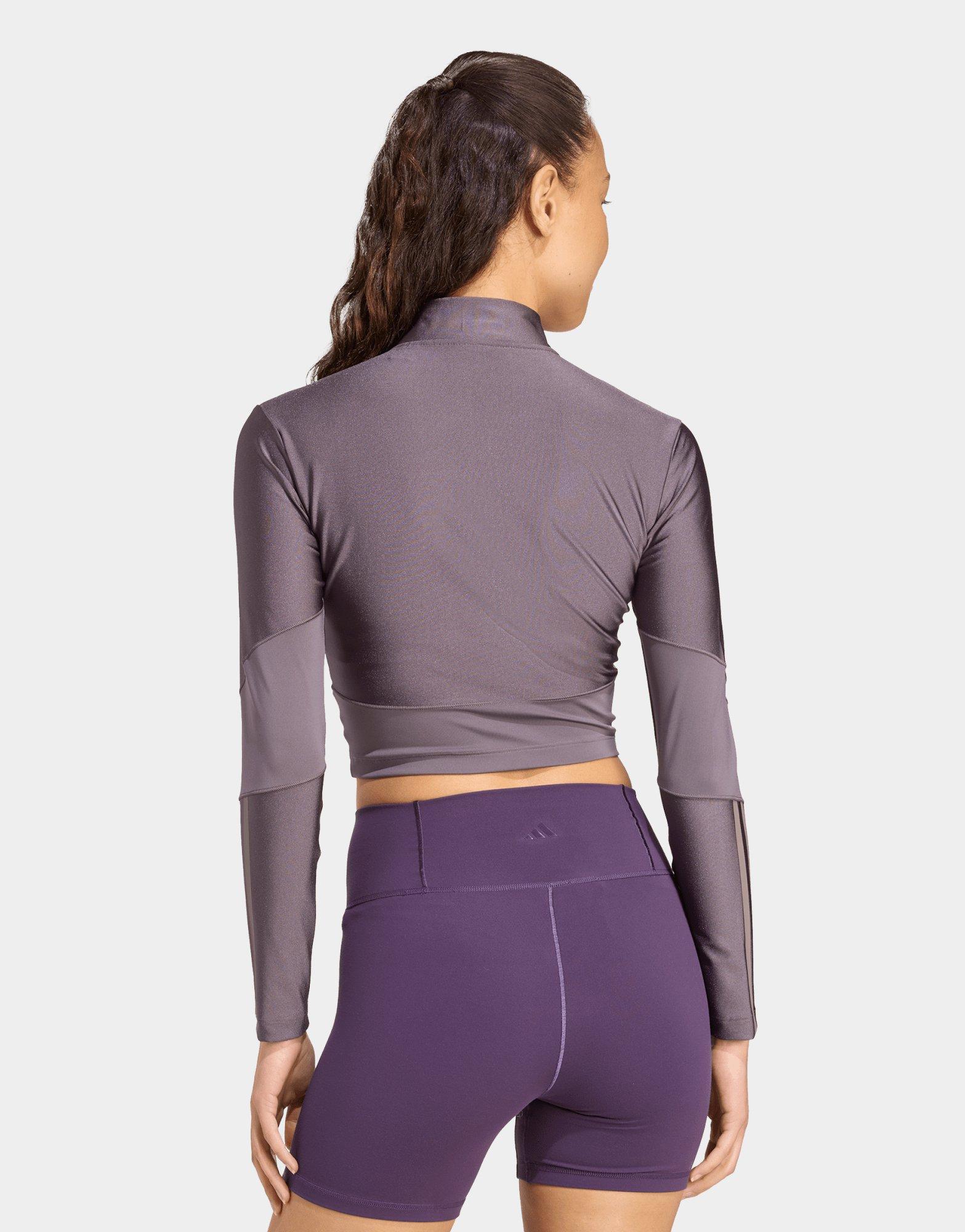 adidas Hyperglam Shine Full-Zip Cover-Up