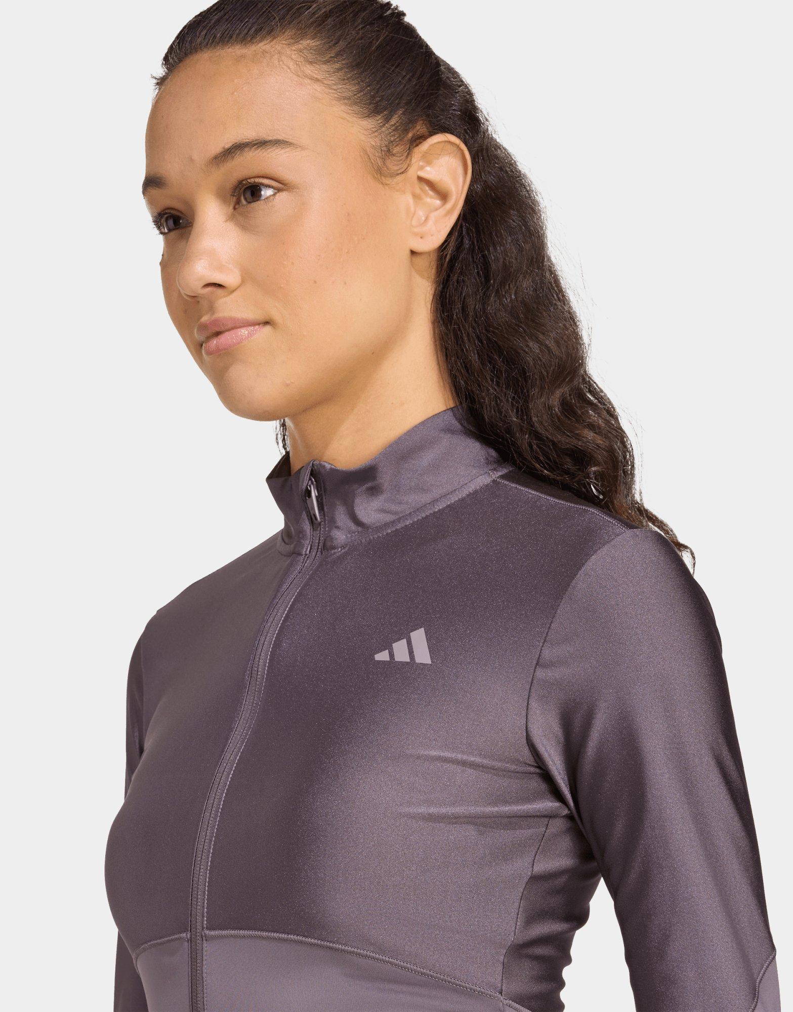 adidas Hyperglam Shine Full-Zip Cover-Up