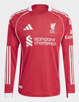 adidas Liverpool Fc 25/26 Long Sleeve Home Authentic Jersey