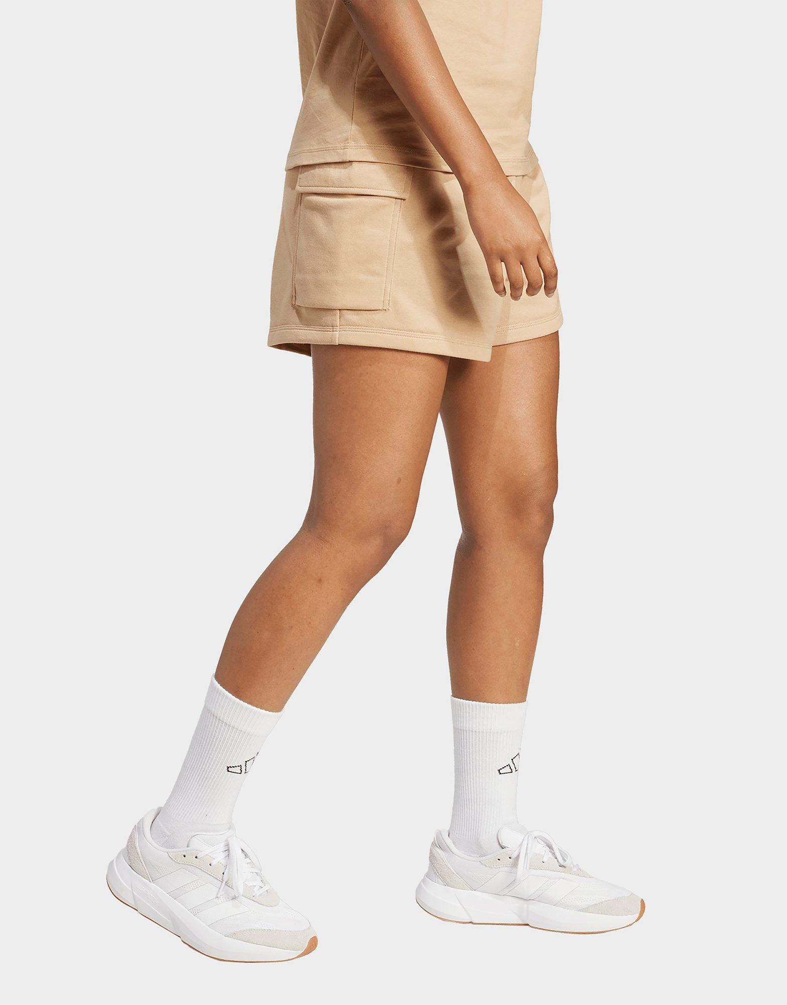 adidas Essentials Small Logo French Terry Cargo Short