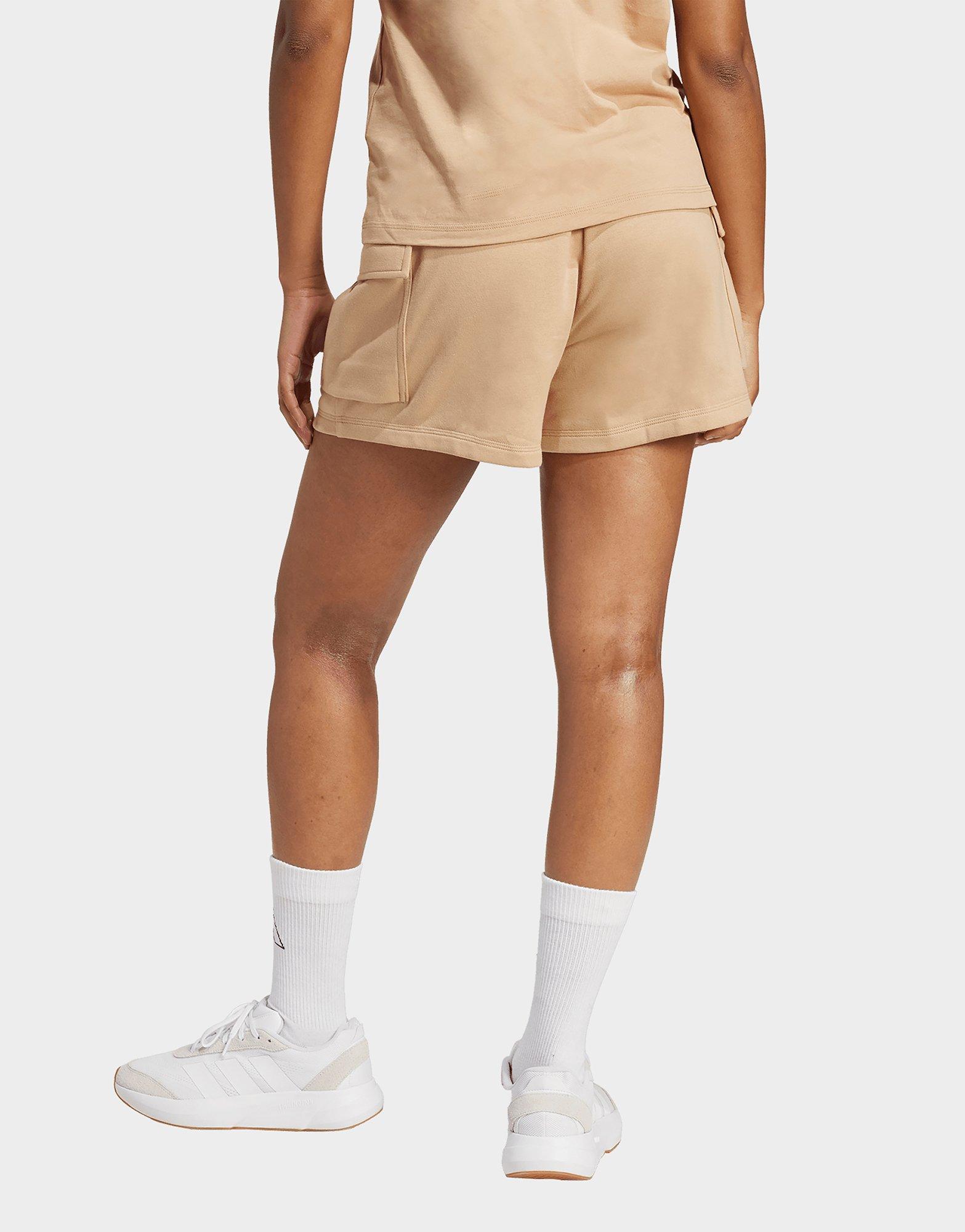 adidas Essentials Small Logo French Terry Cargo Short