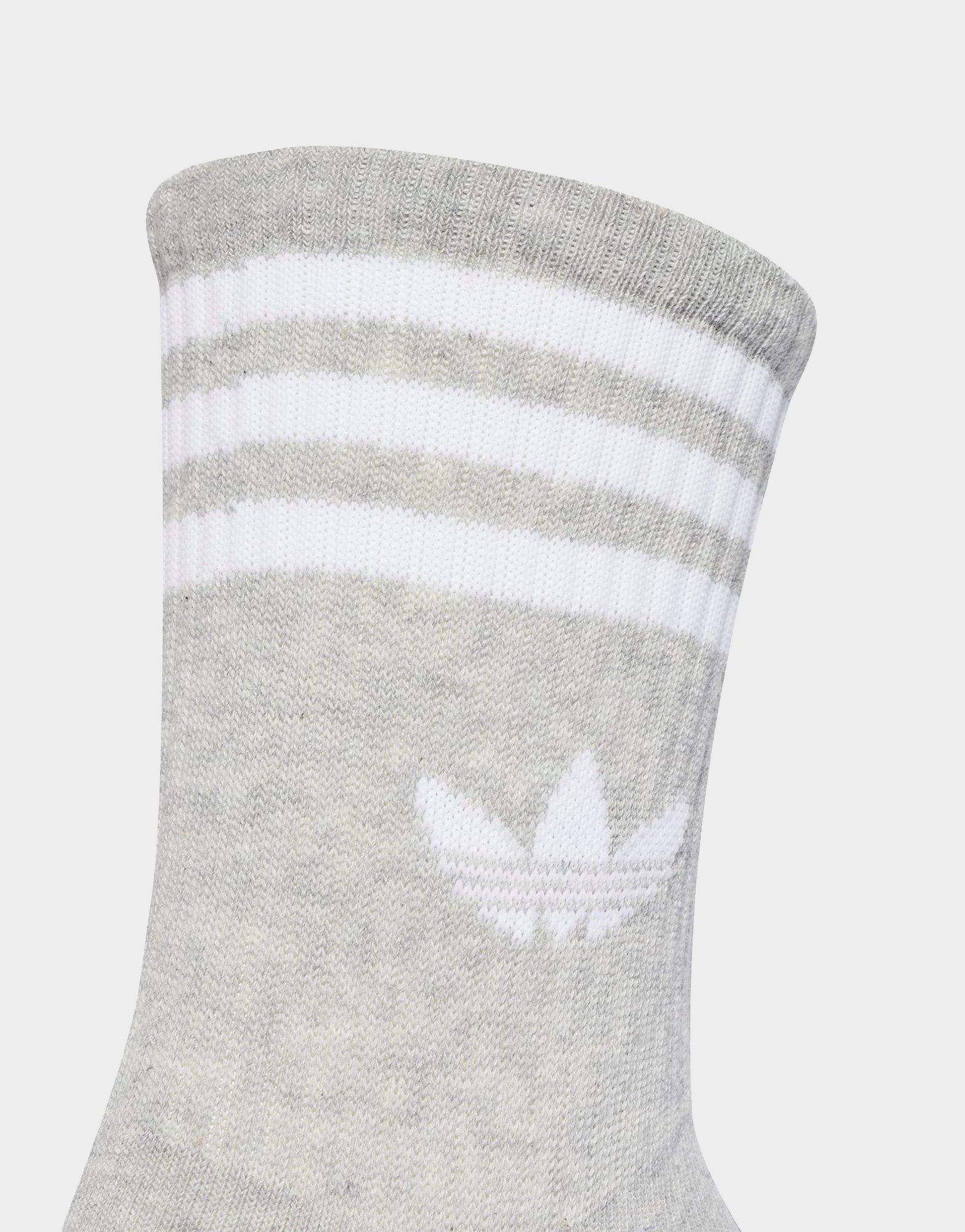 adidas 3-Stripes Crew Socks 3 Pairs