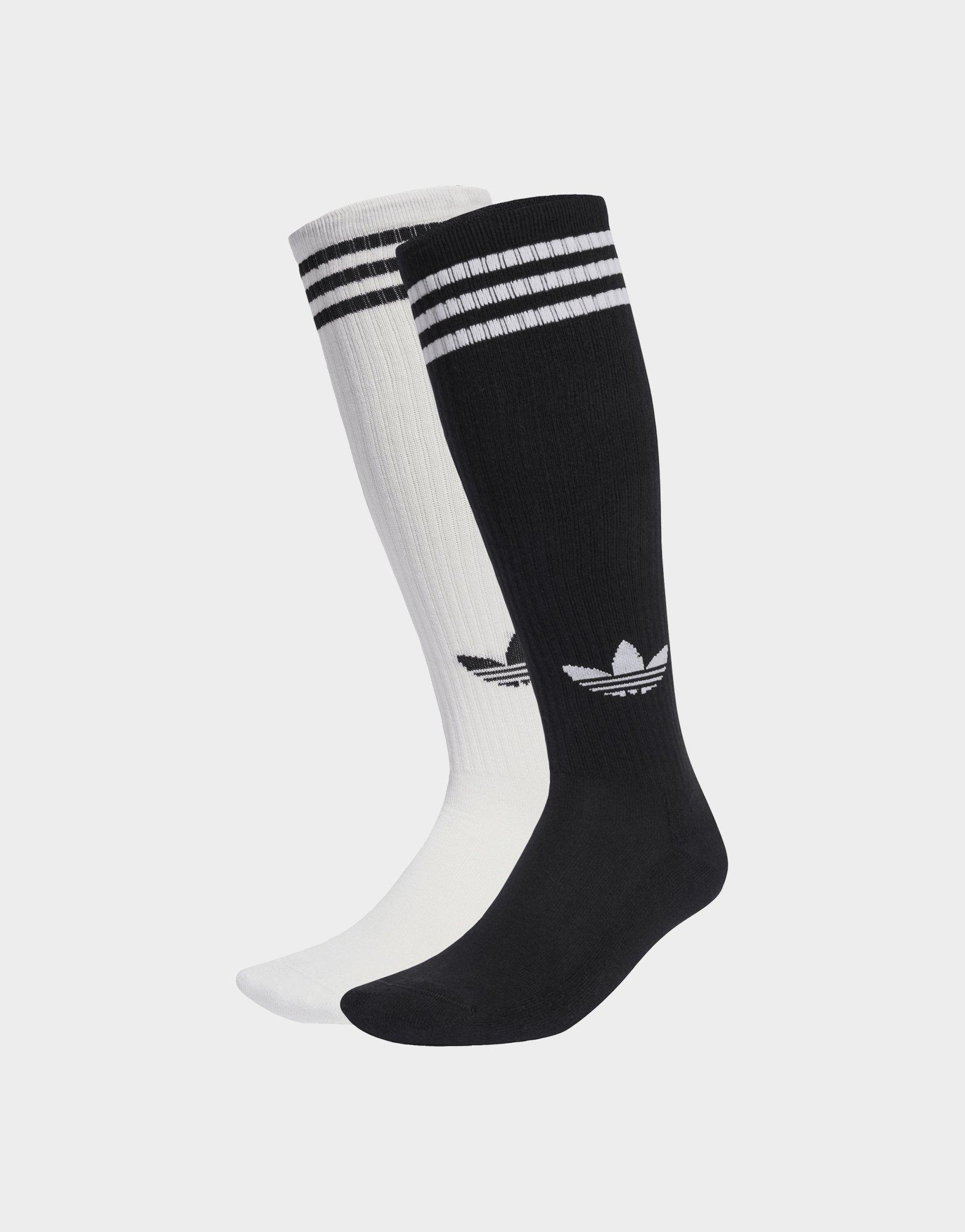 adidas 3-stripes Knee Socks 2 Pairs