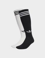 adidas 3-streifen Kniestrümpfe, 2 Paar
