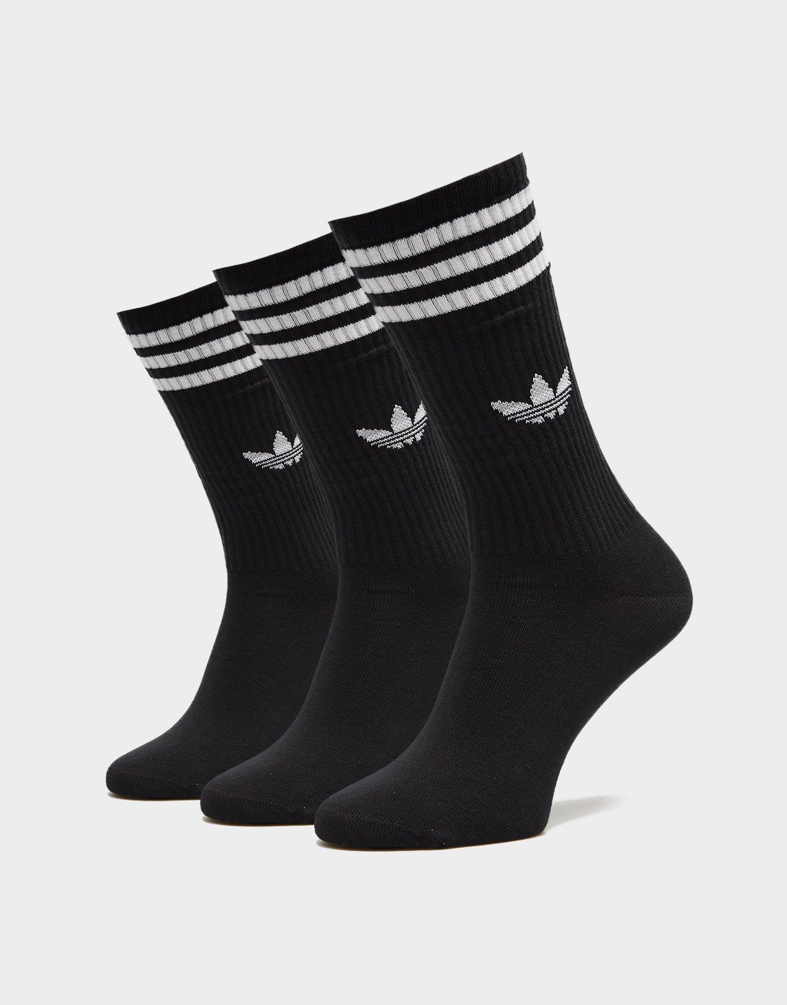 adidas 3-stripes High Crew Socks 3 Pairs