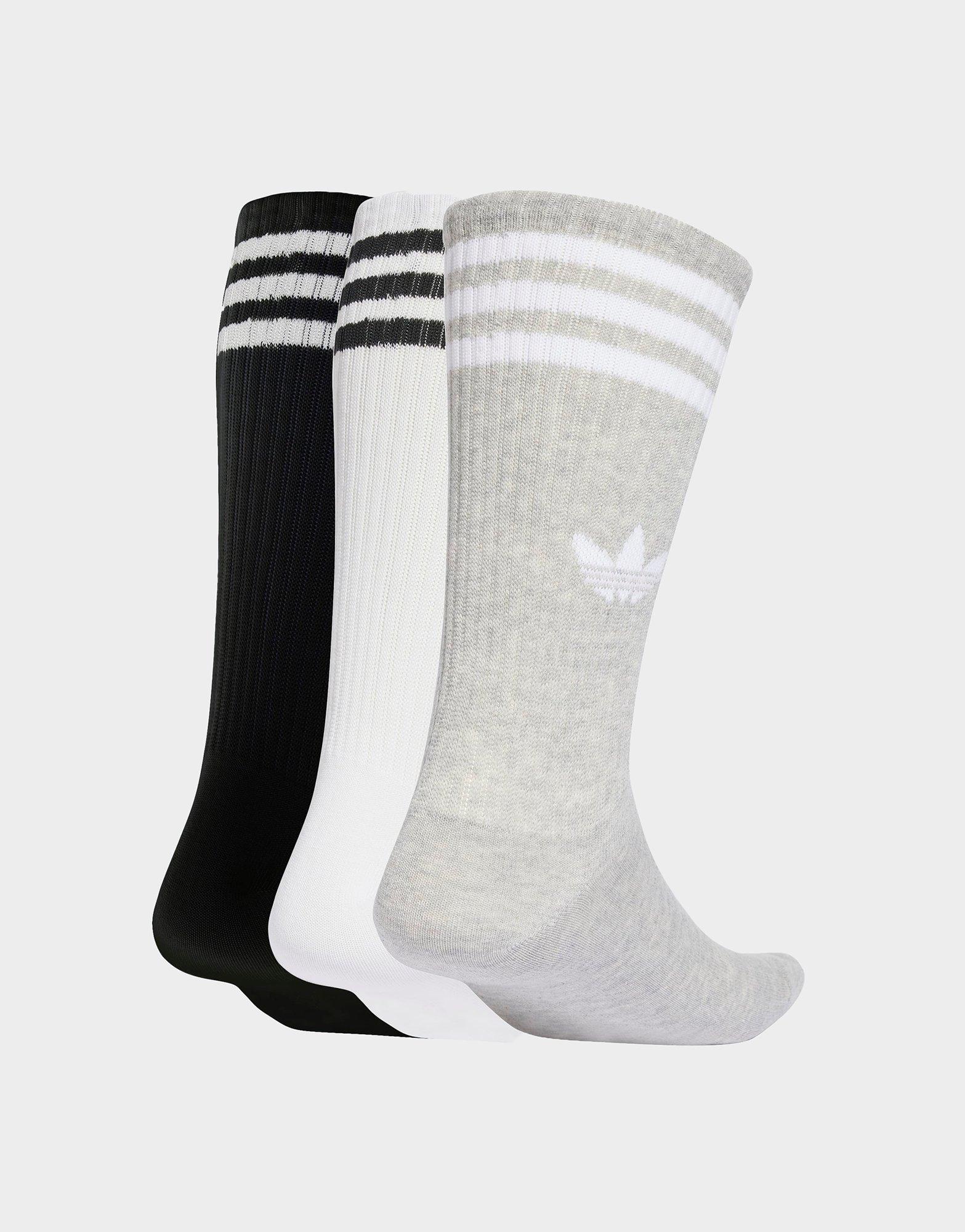 adidas 3-streifen High Crew Socken, 3 Paar