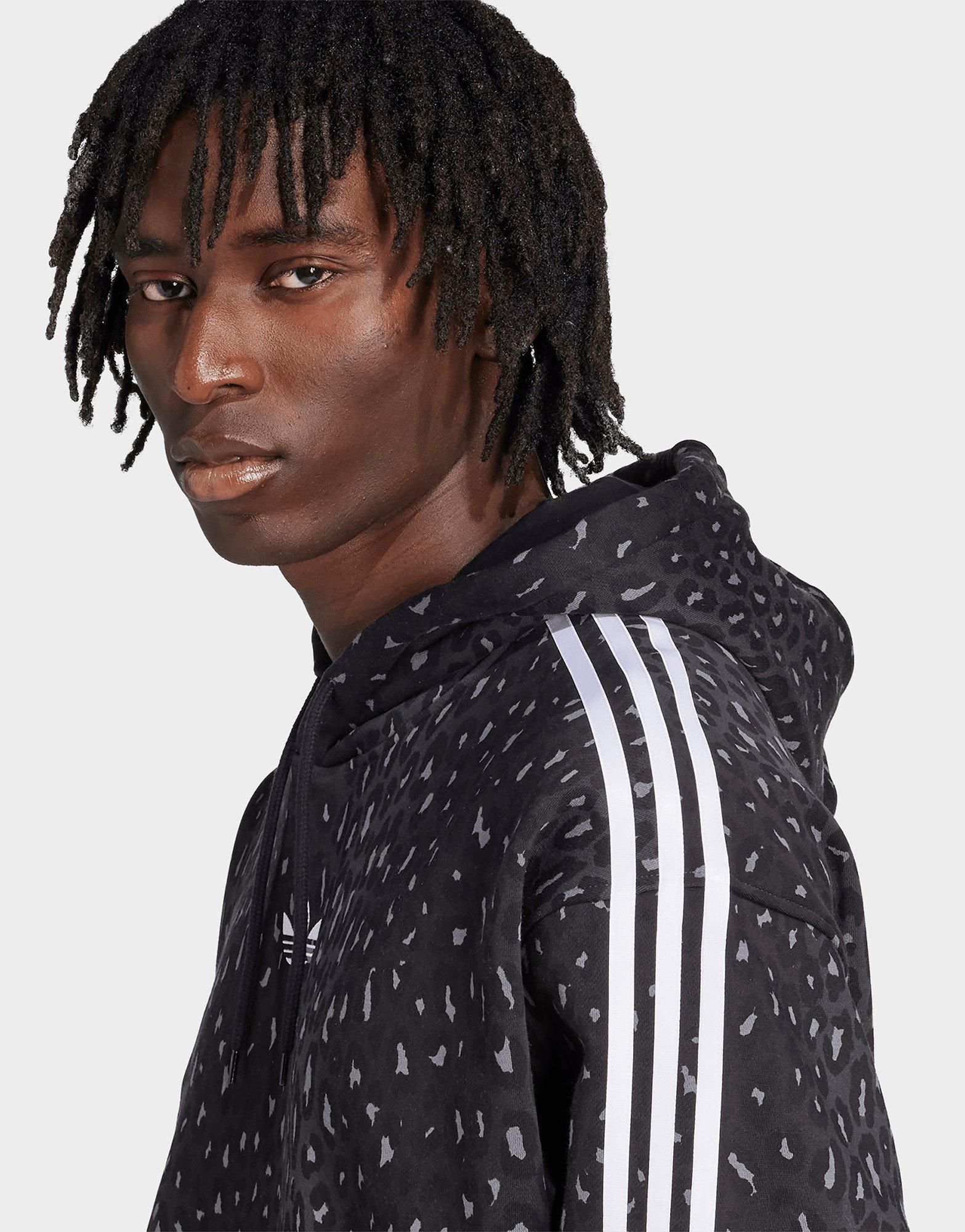 adidas Leo All Over Print Loose Hoodie