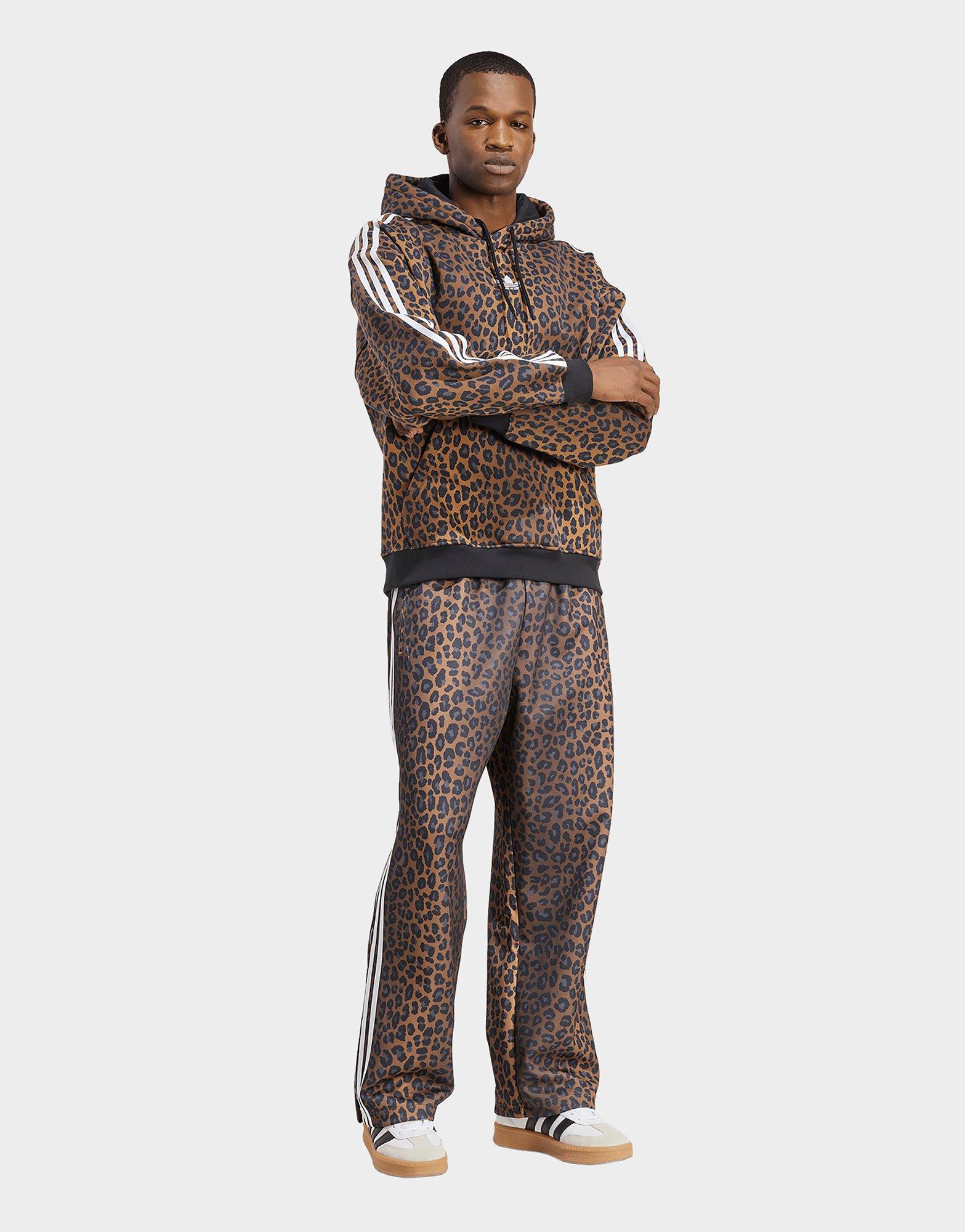 adidas Firebird Loose Leopard Track Pants