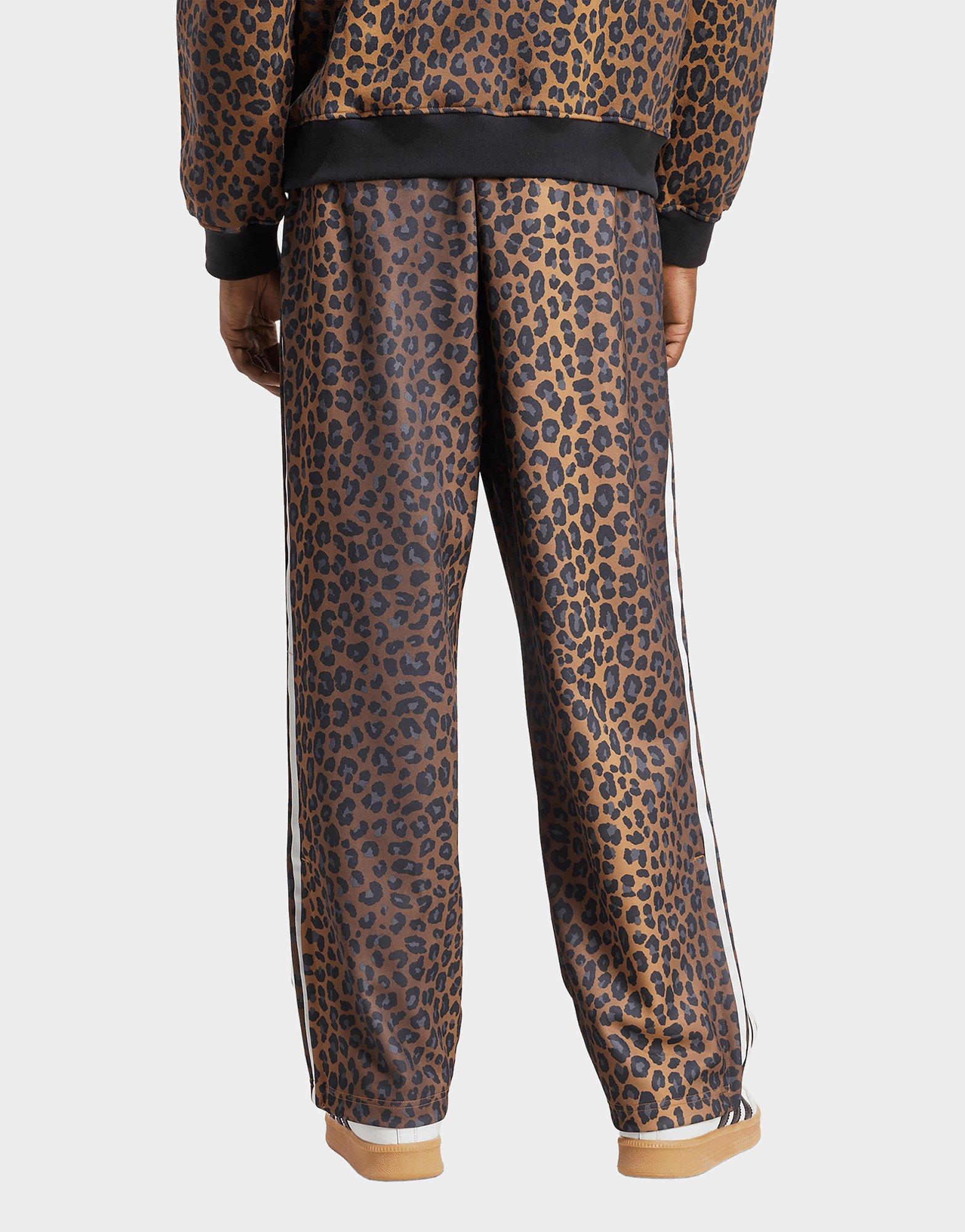 adidas Firebird Loose Leopard Track Pants