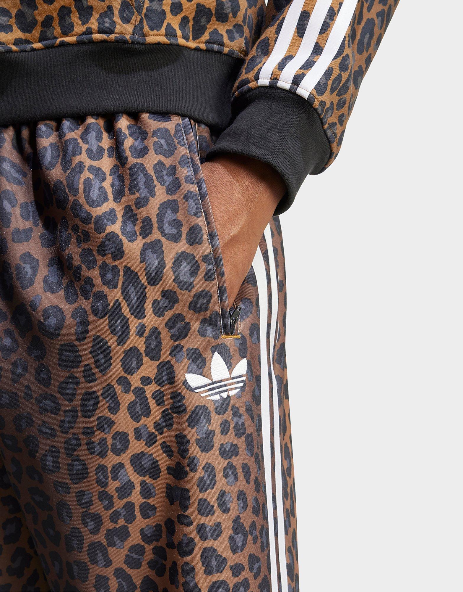 adidas Firebird Loose Leopard Track Pants